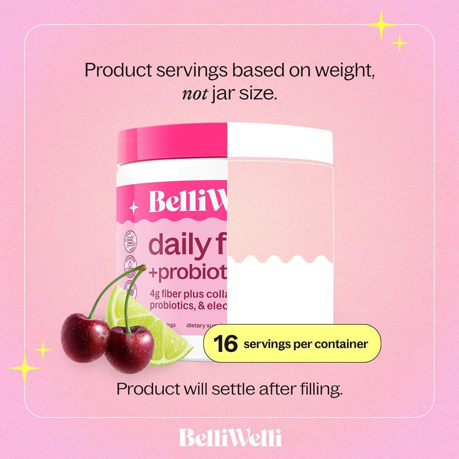 Suplemento de Fibra Belli Welli 248g - Acacia Orgánica y Colágeno