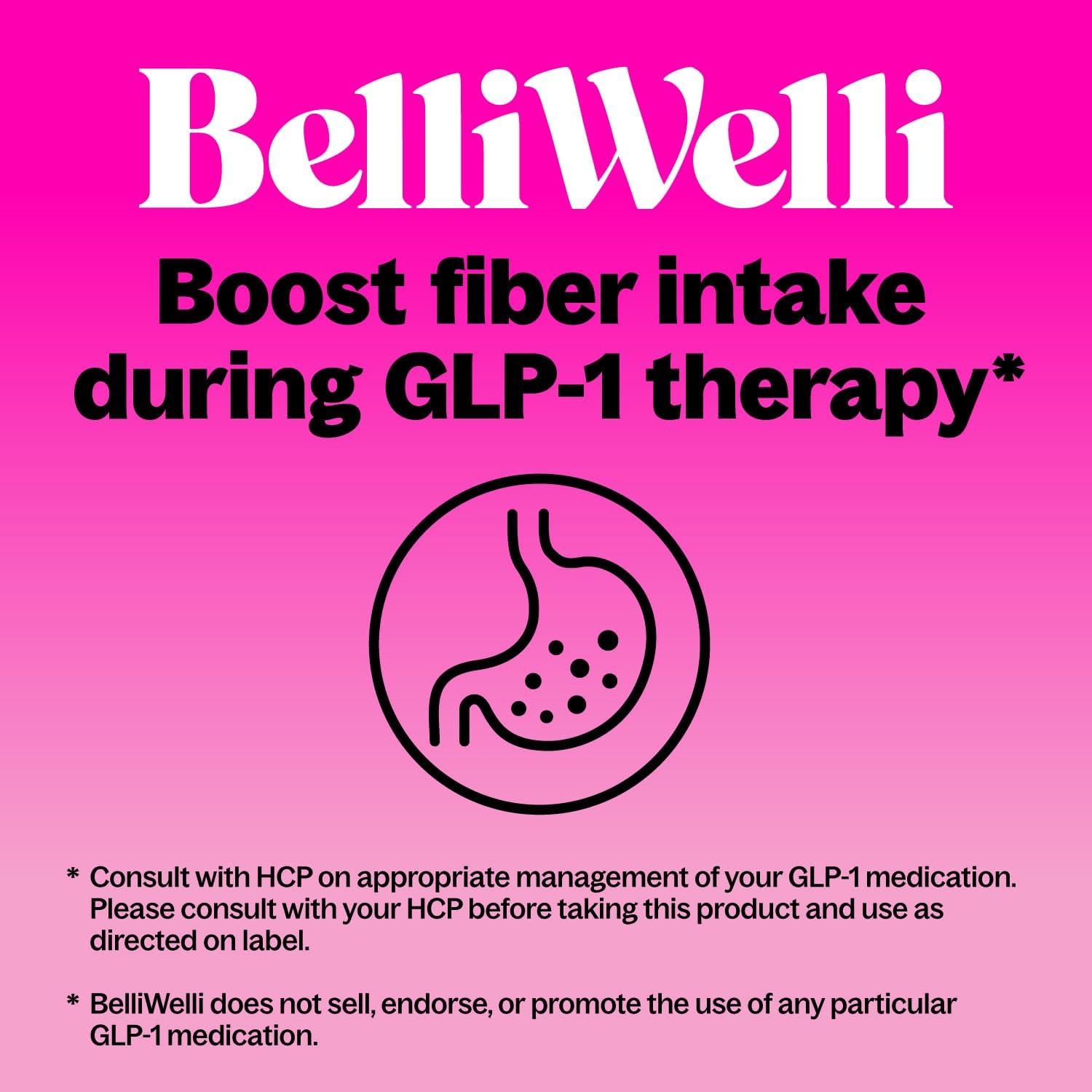 Suplemento de Fibra Belli Welli 248g - Acacia Orgánica y Colágeno