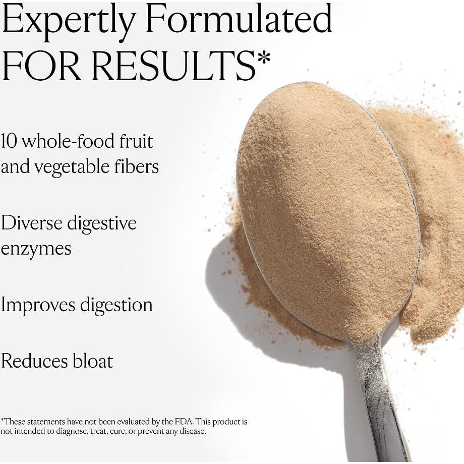 Sakara Polvo Super Fiber Piña - Suplemento Digestivo 294g