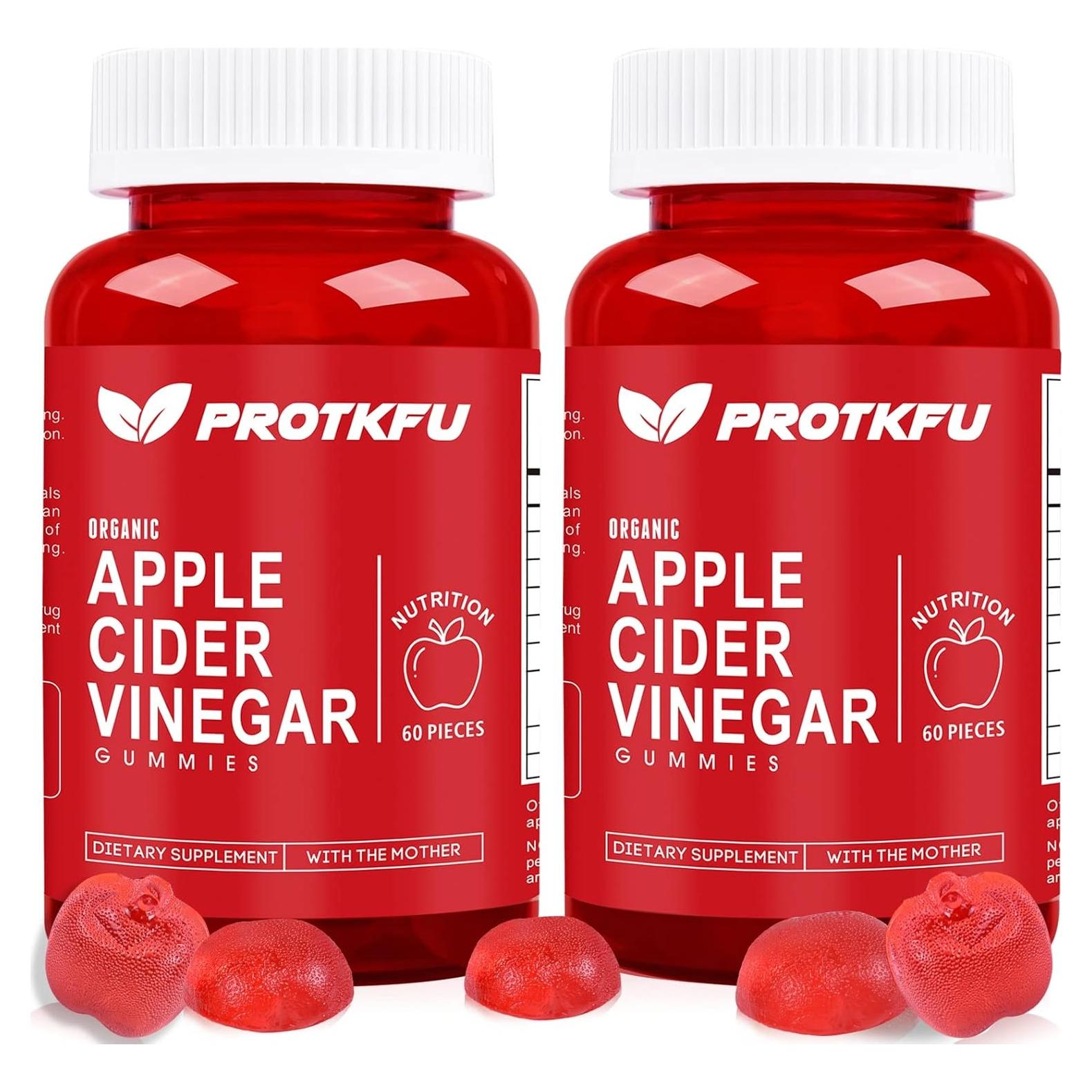 Gomitas de Vinagre de Sidra de Manzana ProTKFU 120g Veganas