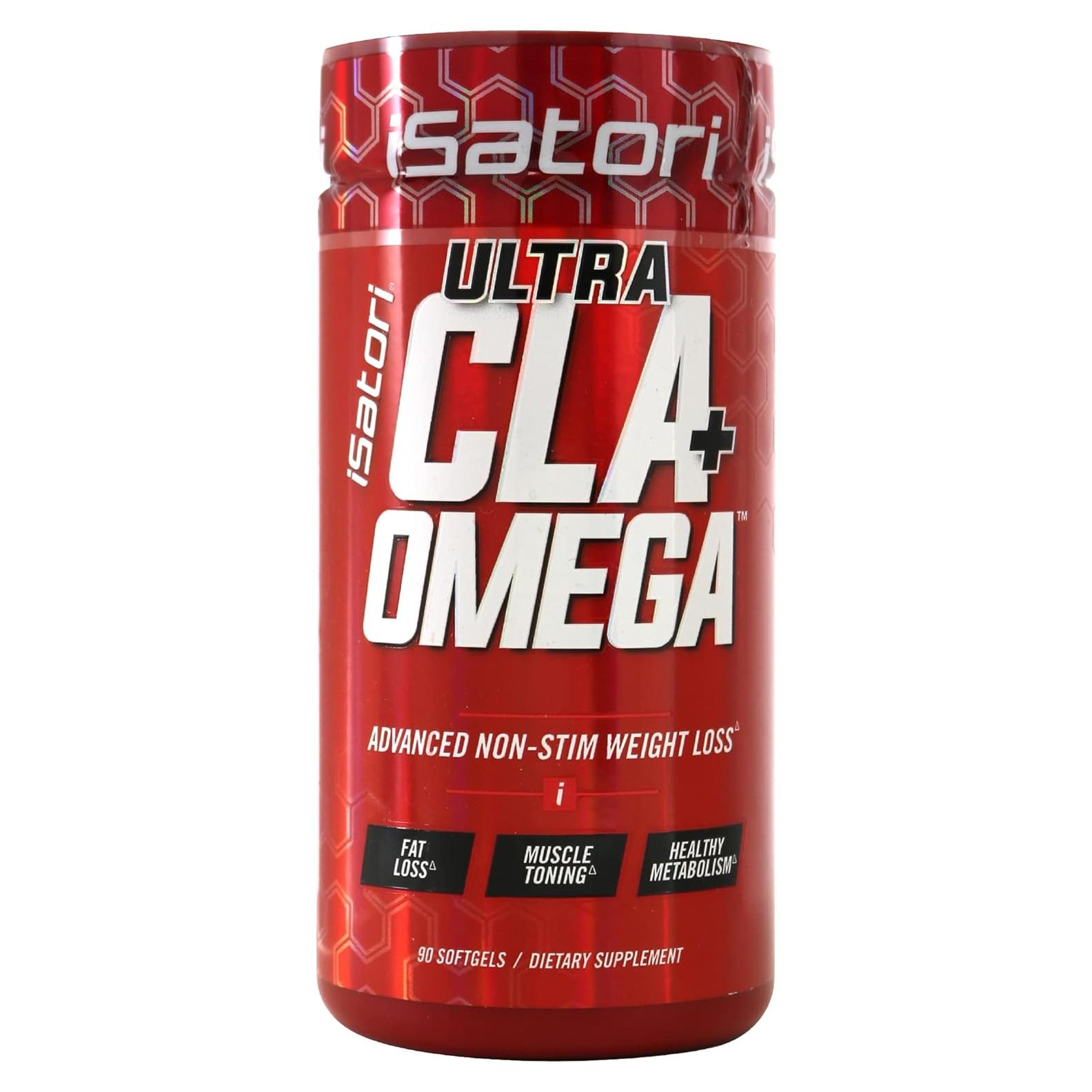 iSatori Ultra CLA Omega 3 6 9 - Quemador de Grasa Natural 90 Cápsulas