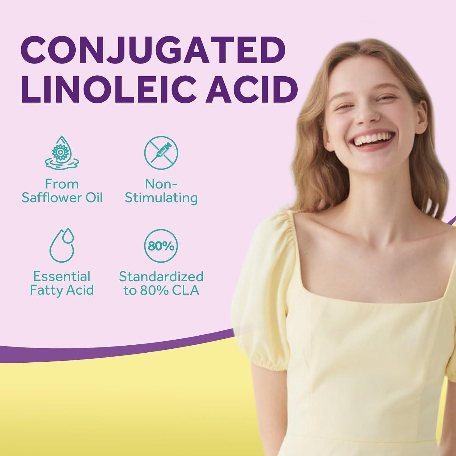 Suplemento CLA 2000mg Recetas del Doctor 180 Gelatinas