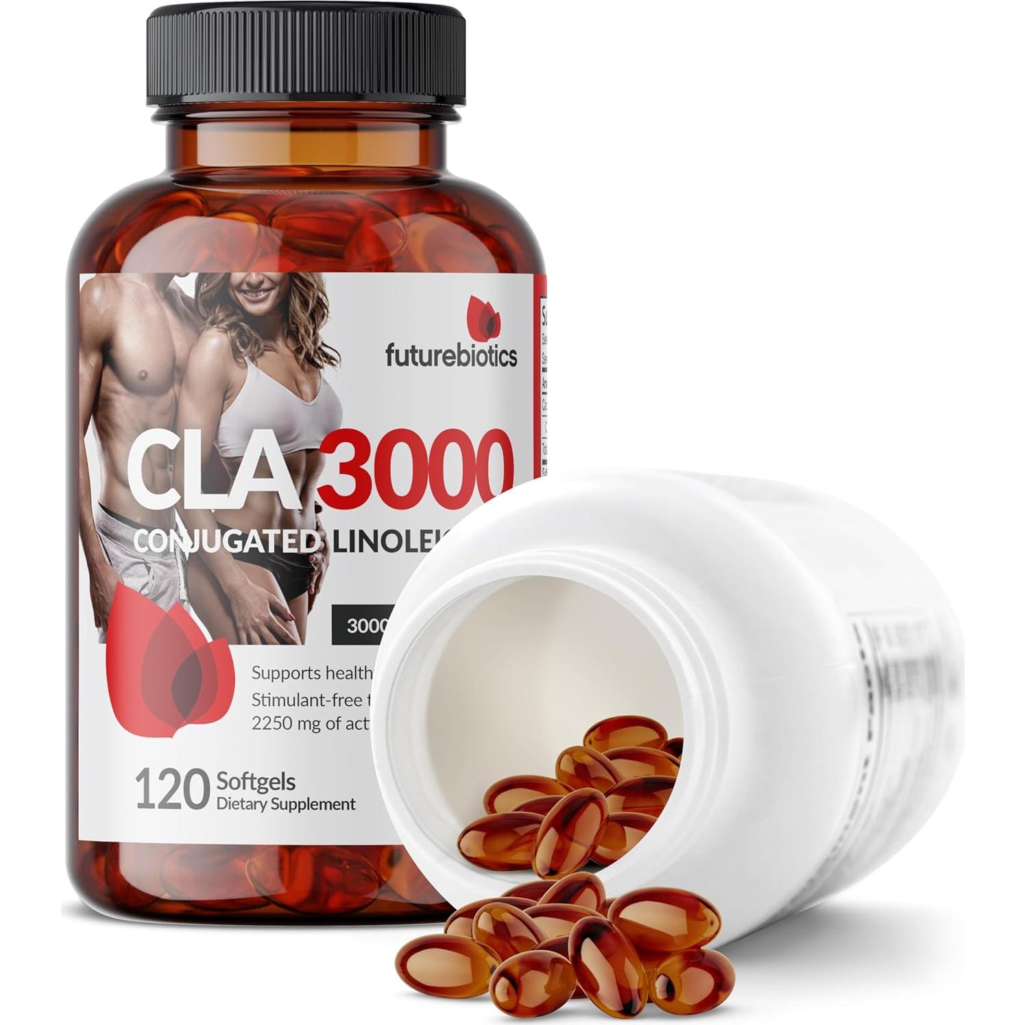 Futurebiotics CLA 3000 - Ácido Linoleico Conjugado 120 Softgels
