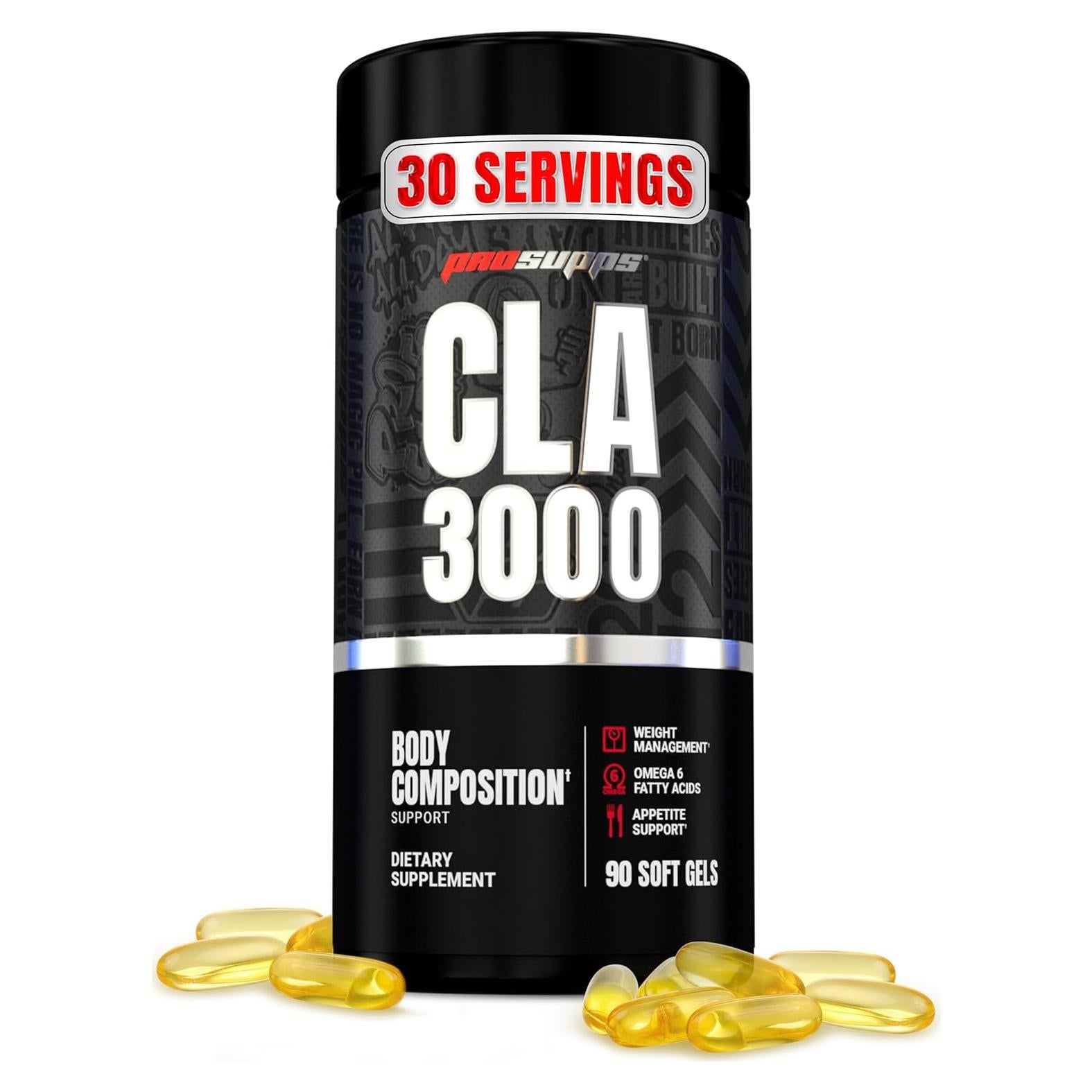 Suplemento CLA 3000 ProSupps - 90 Gelatinas Blandas