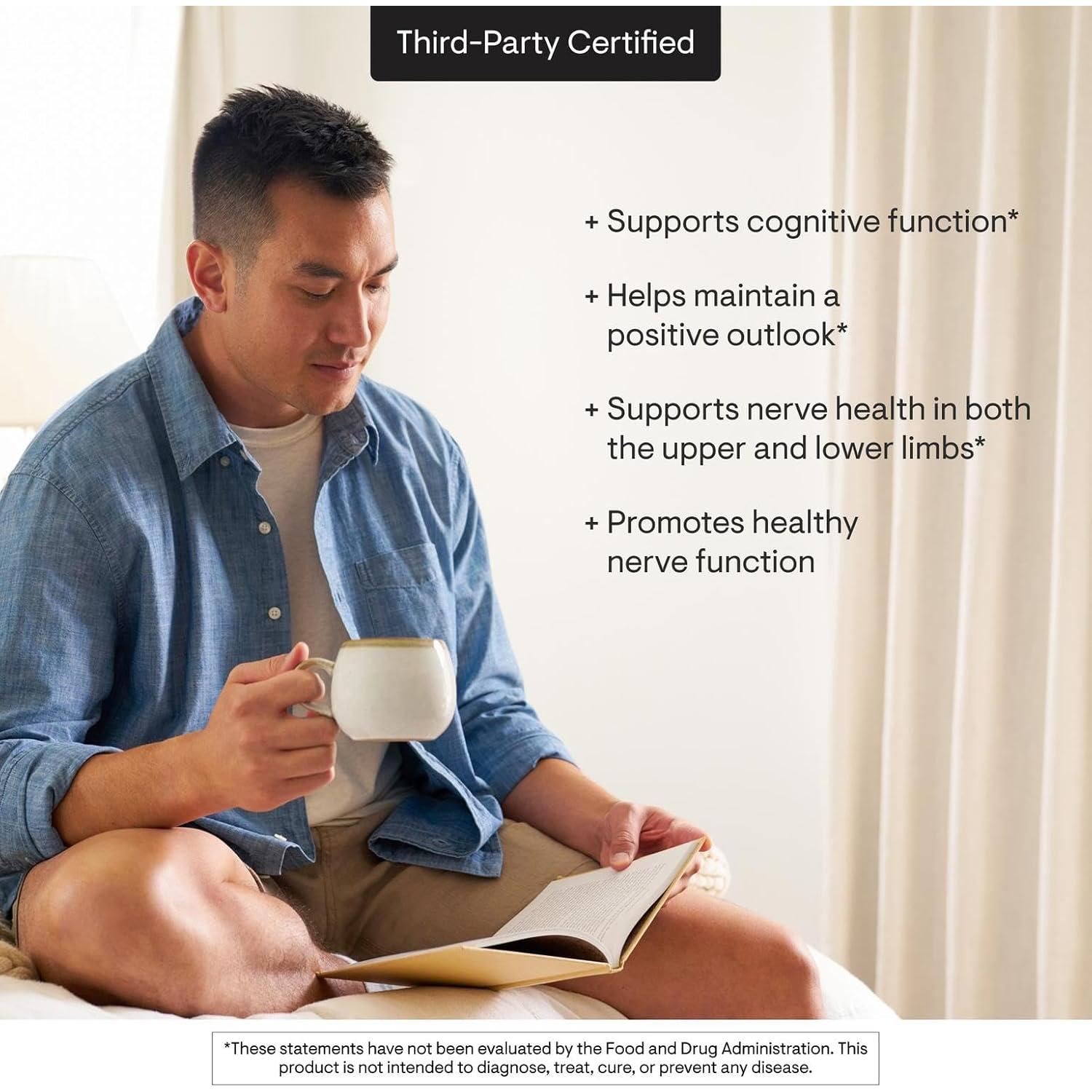 Acetil-L-Carnitina Thorne 500 mg - 60 Cápsulas Antioxidante