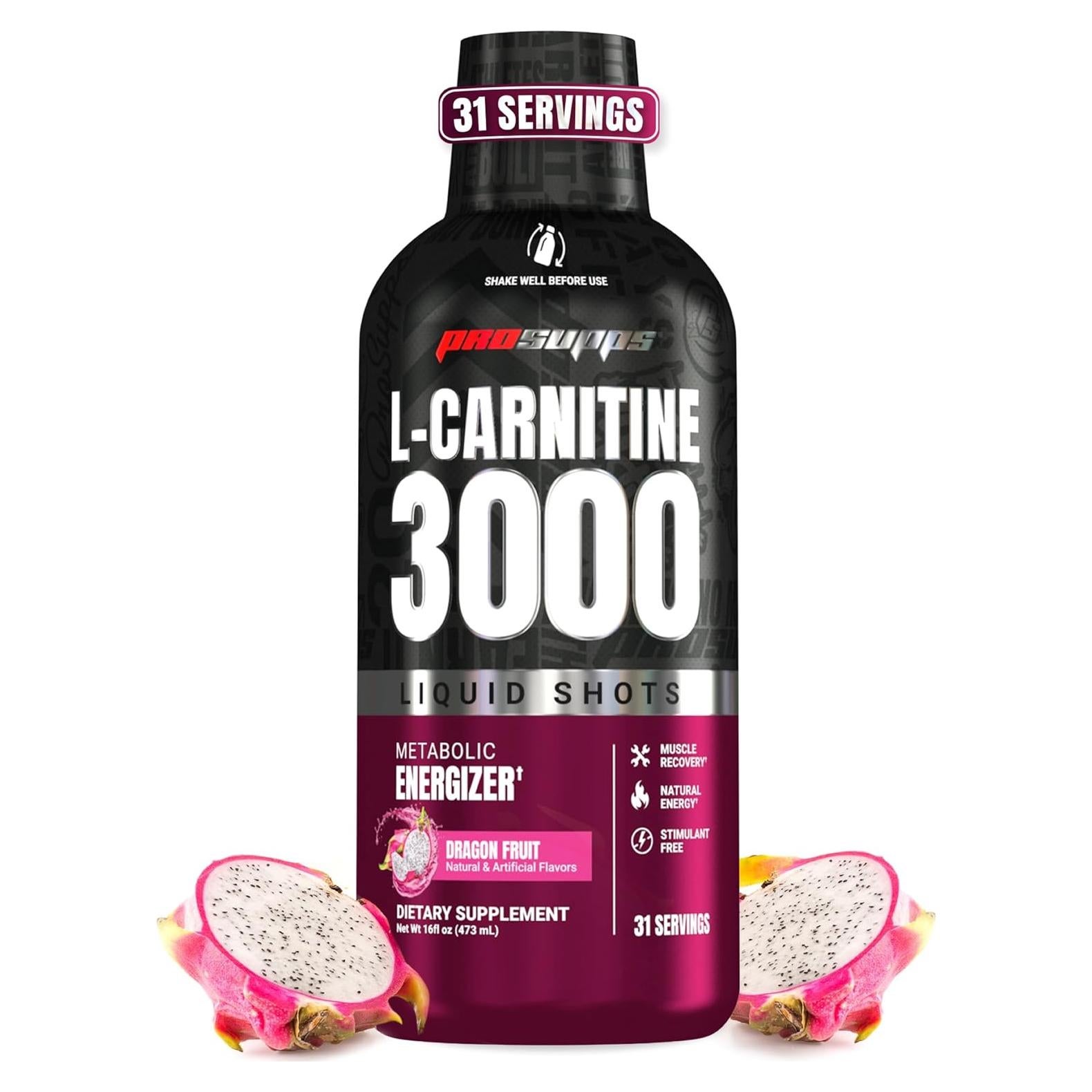 L-Carnitina Líquida ProSupps 3000 Fruta Dragón 31 Porciones