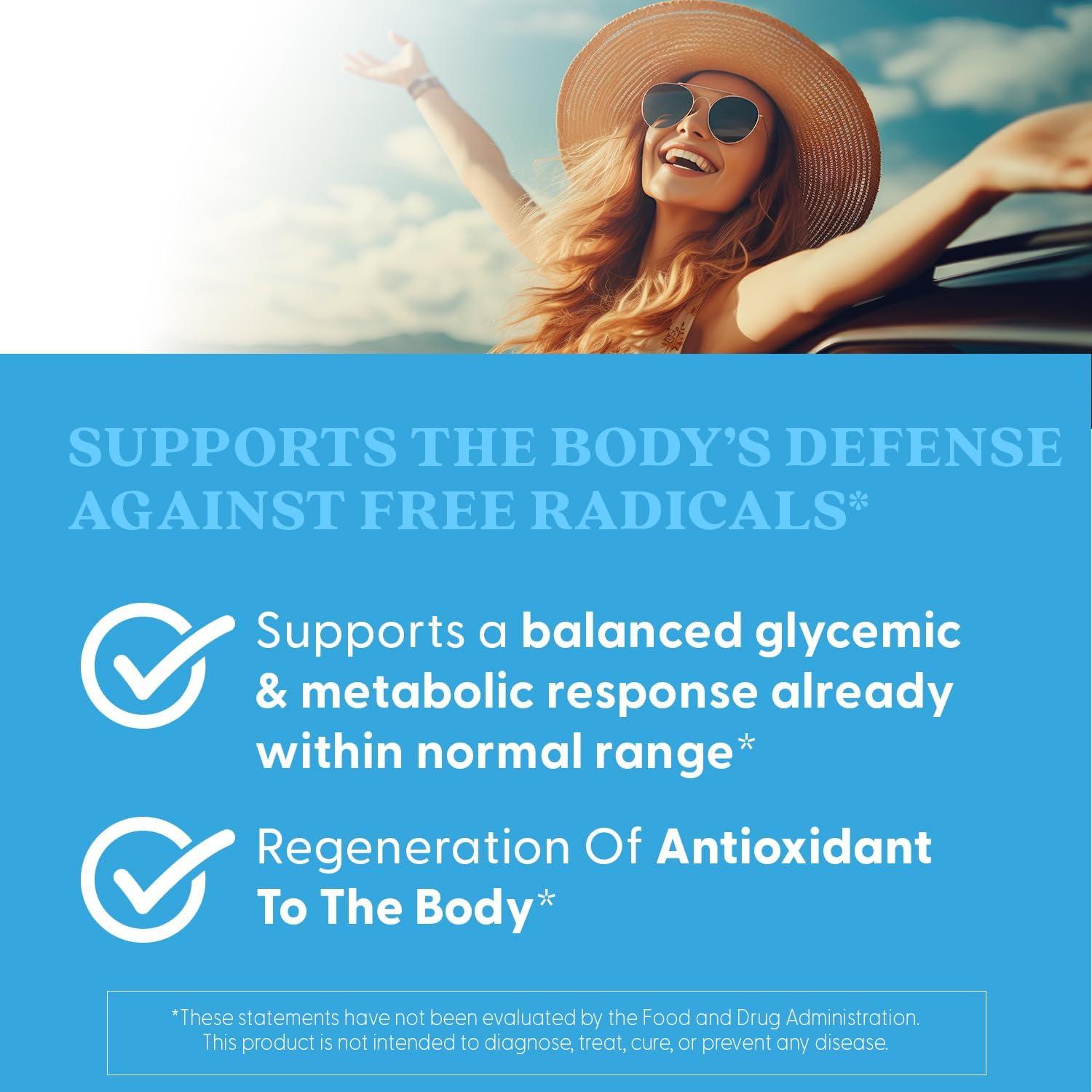 Ácido Alfa-Lipoico Doctor's Best 600 mg 60 Cápsulas Veganas