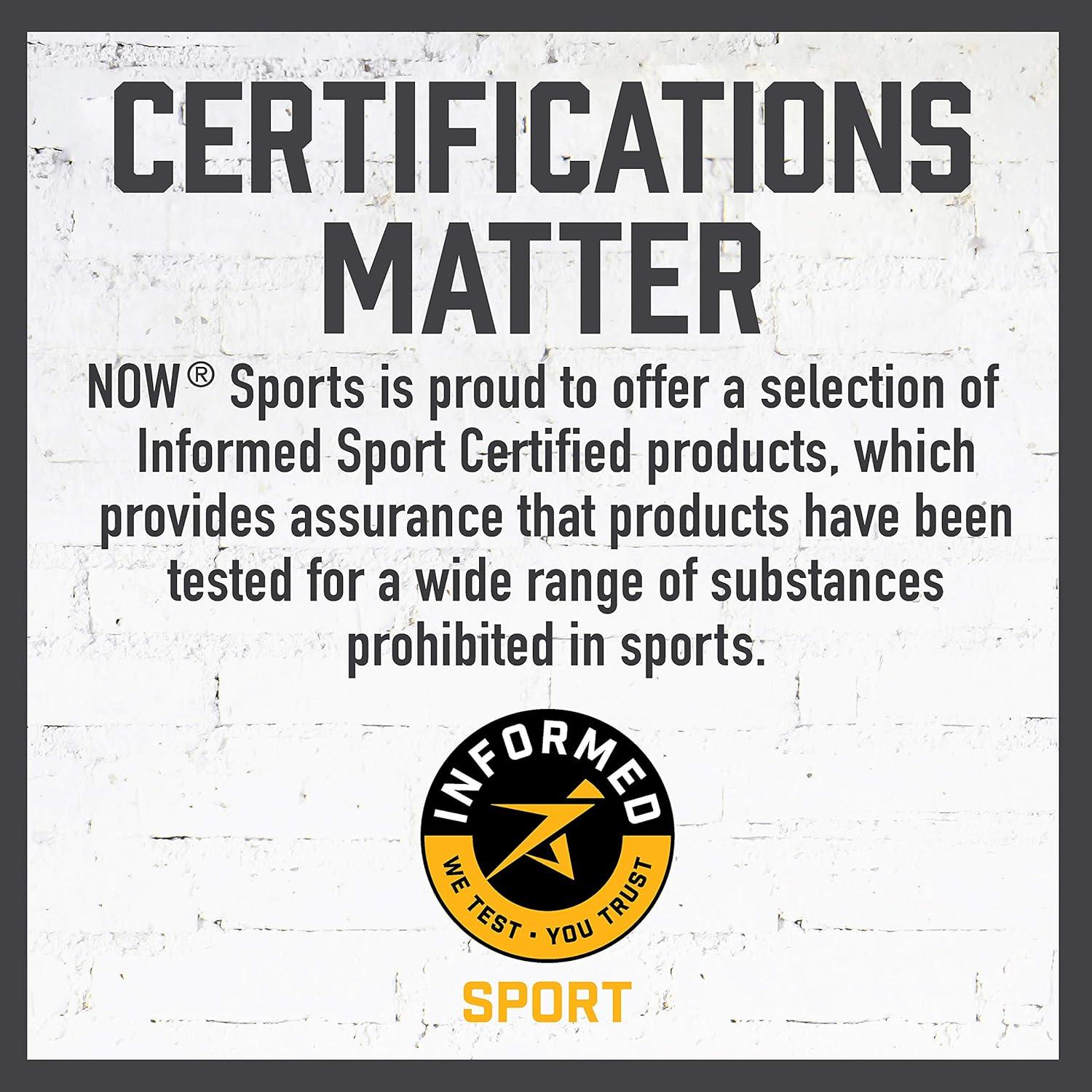 Beta-Alanina 750 mg NOW Deportes - 120 Cápsulas Veganas