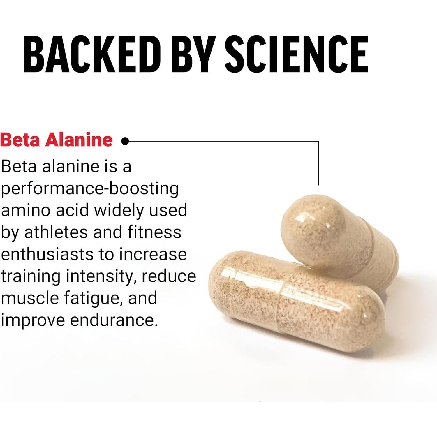 Cápsulas de Beta Alanina Force Factor 120 Unidades Veganas