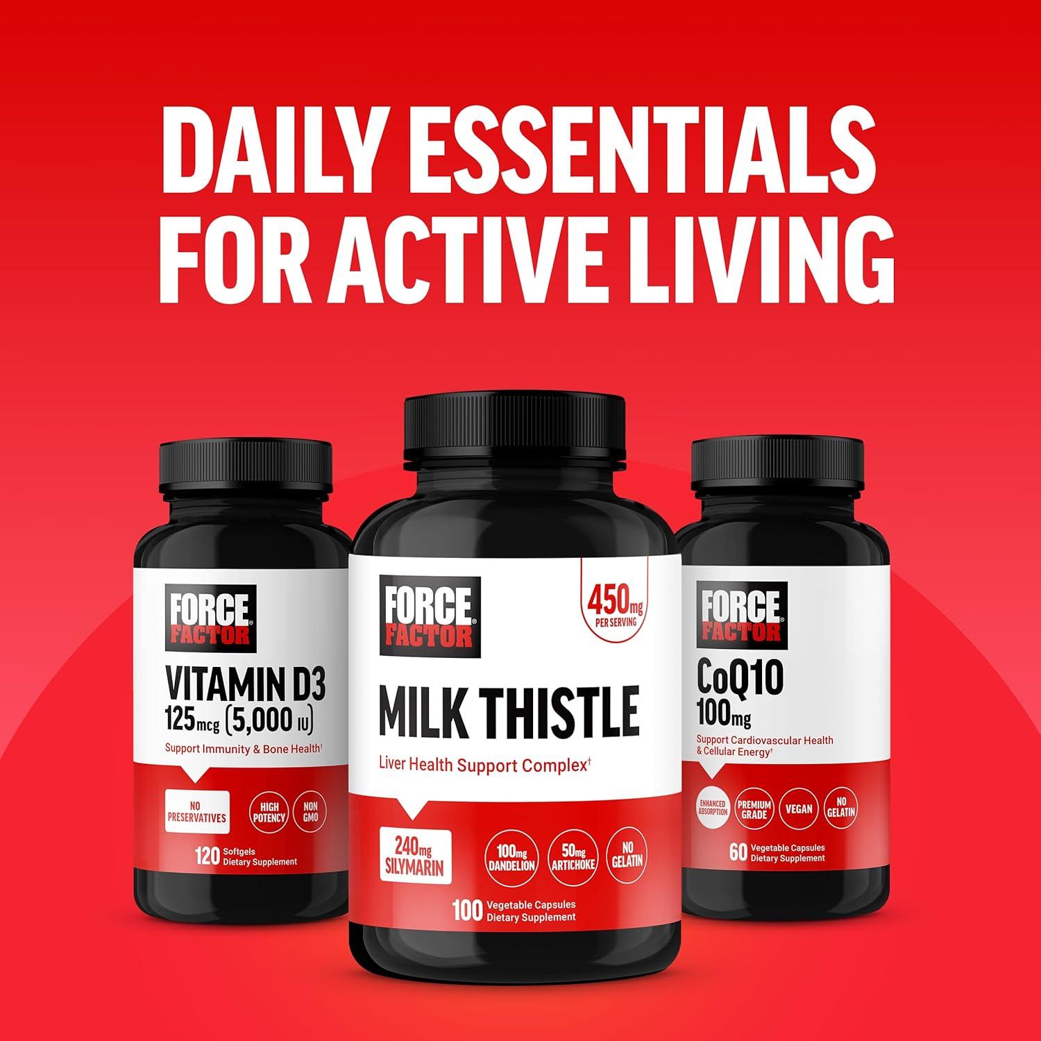 Cápsulas de Beta Alanina Force Factor 120 Unidades Veganas