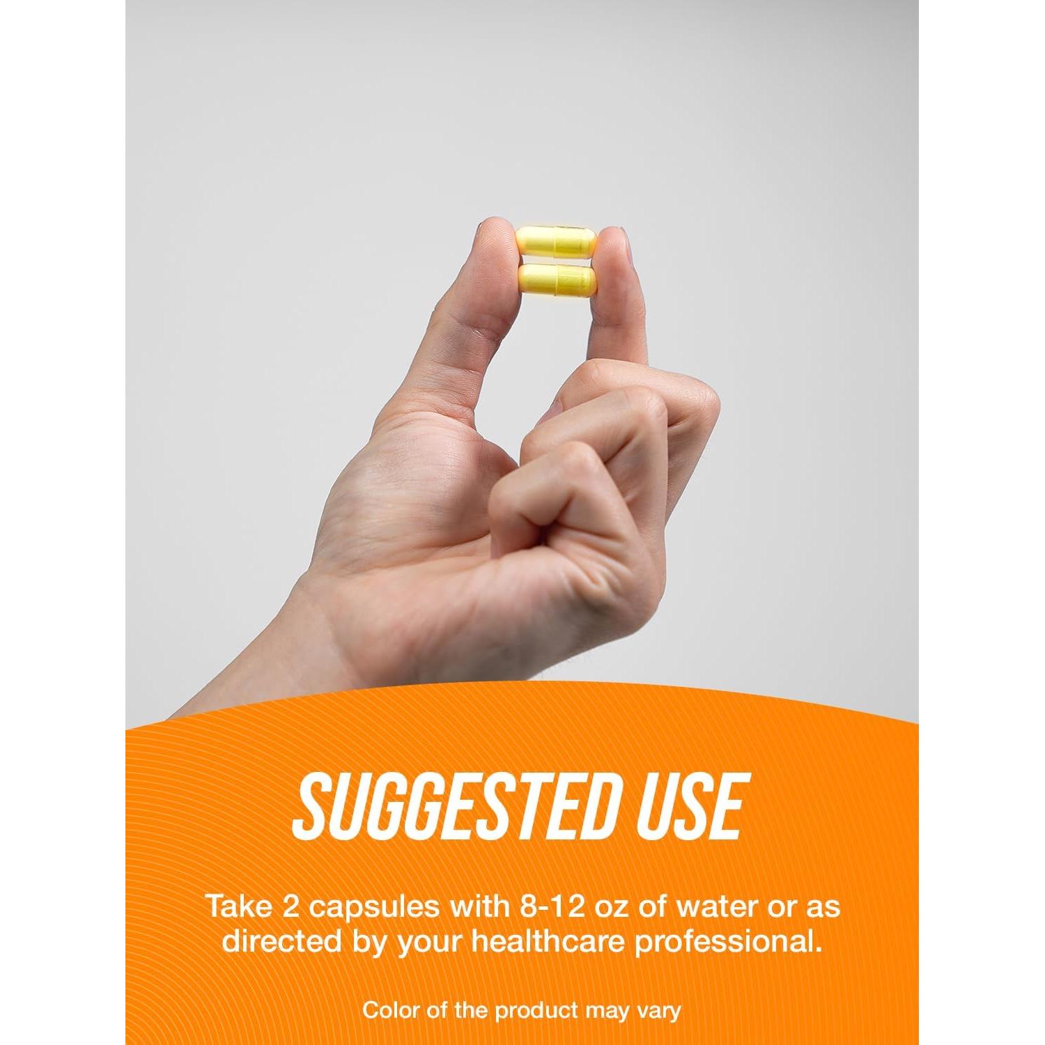 Cápsulas de Ácido Alfa Lipoico 600mg BulkSupplements - 240 Unidades