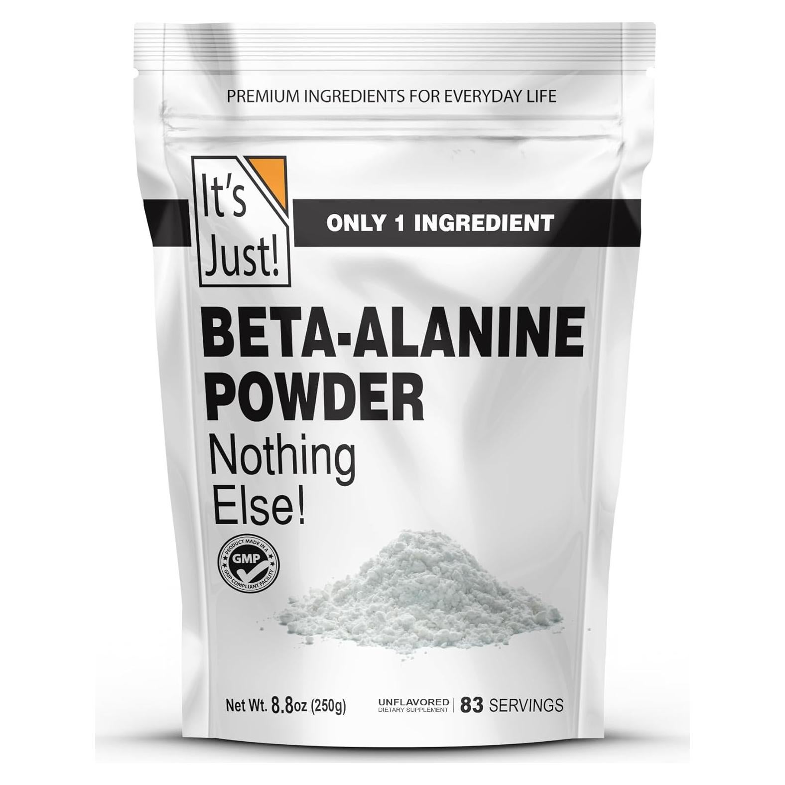 Polvo de Beta-Alanina Es Justo 250g - Suplemento Pre-Entrenamiento