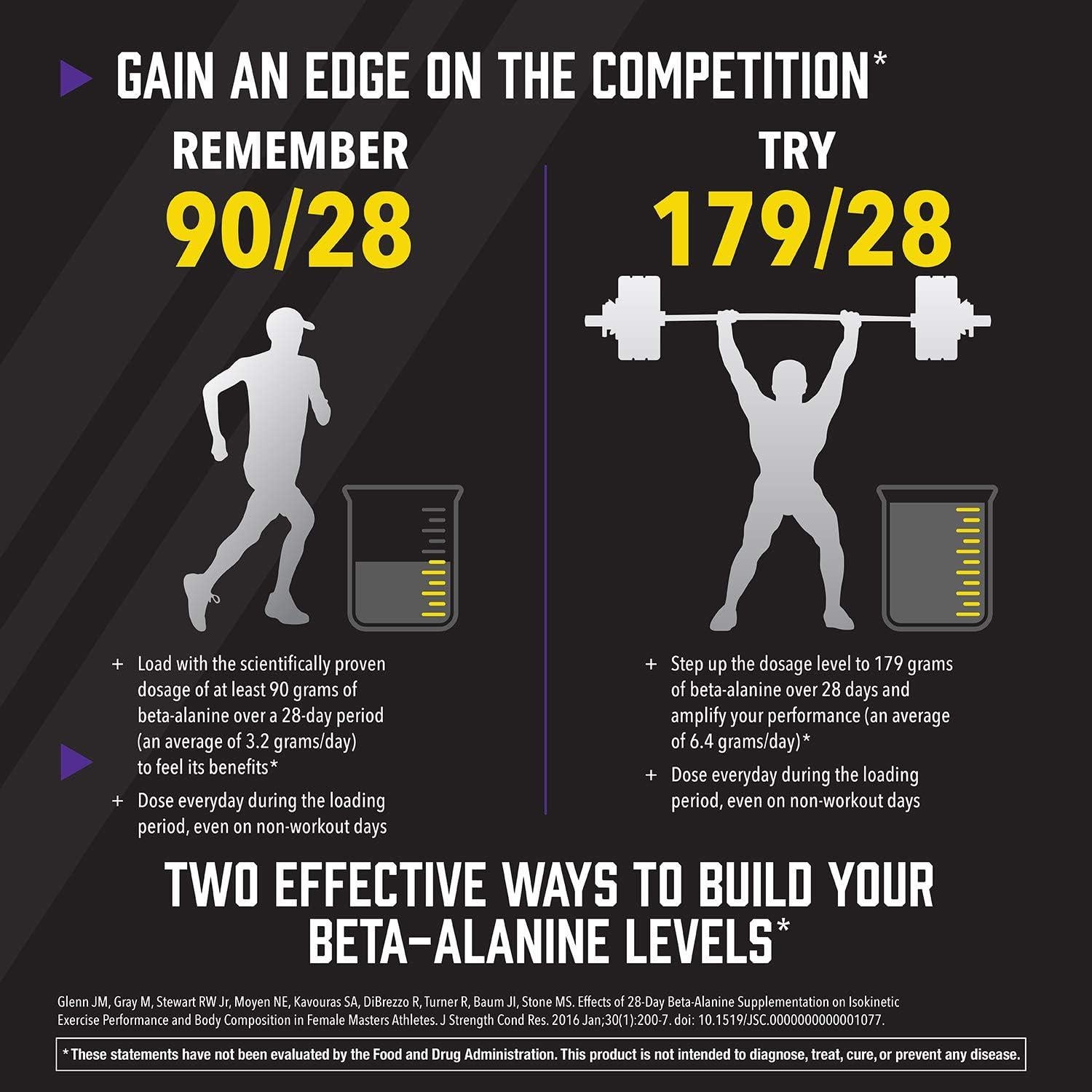 Beta-Alanina en Polvo NOW Deportes 500g - Resistencia Muscular