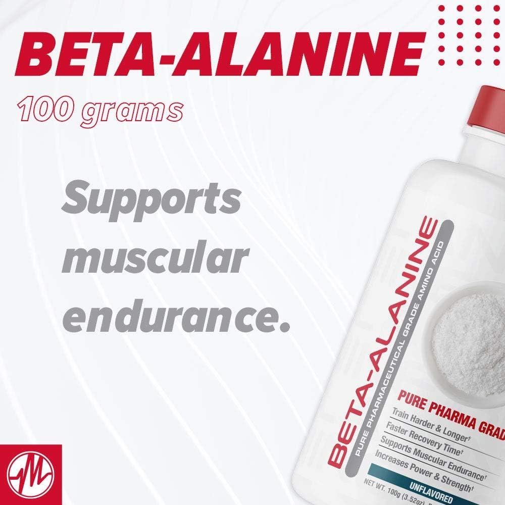 Beta Alanina Nutrición Metabólica 100 Gramos Polvo