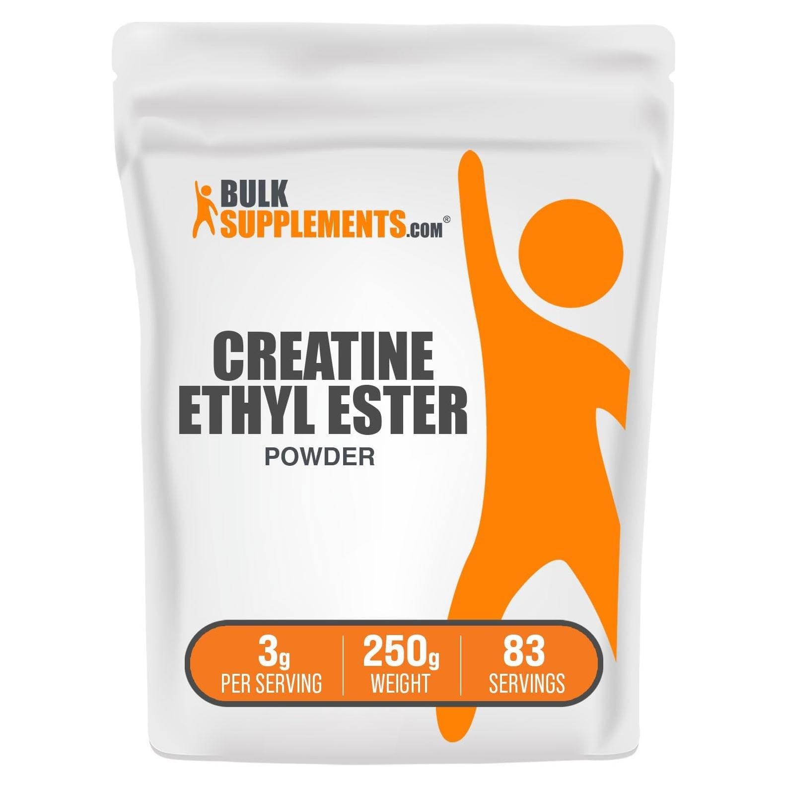 Creatina Éster Etílico HCl BulkSupplements 250g - Sin Sabor