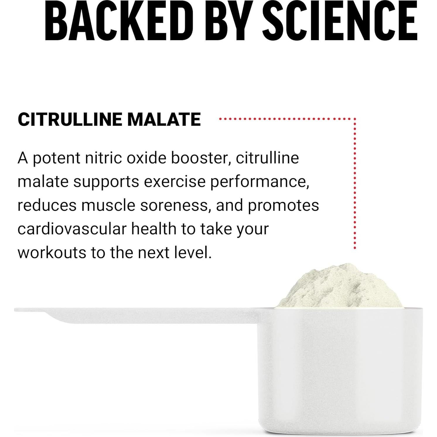 Suplemento L-Citrulina Malato 2:1 Force Factor en Polvo 226g