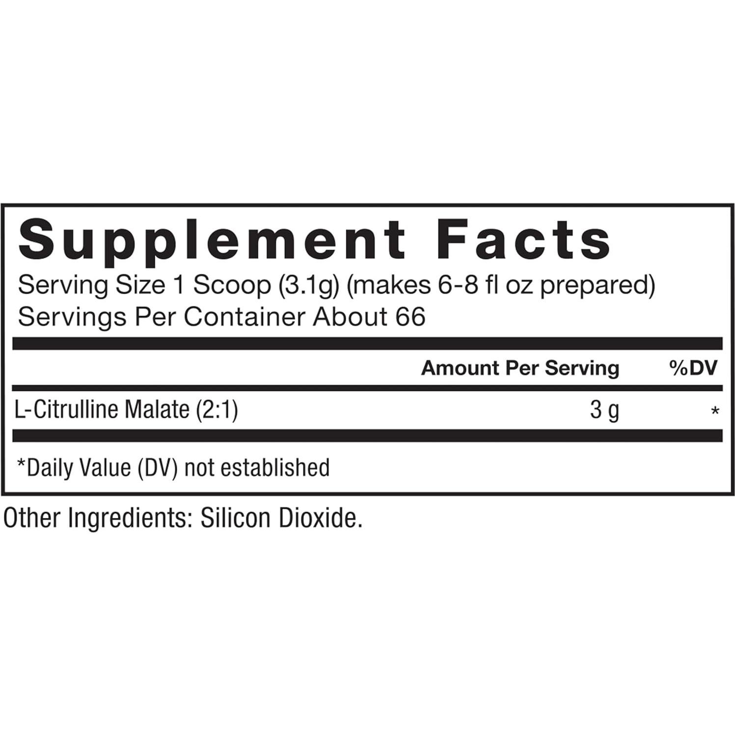 Suplemento L-Citrulina Malato 2:1 Force Factor en Polvo 226g