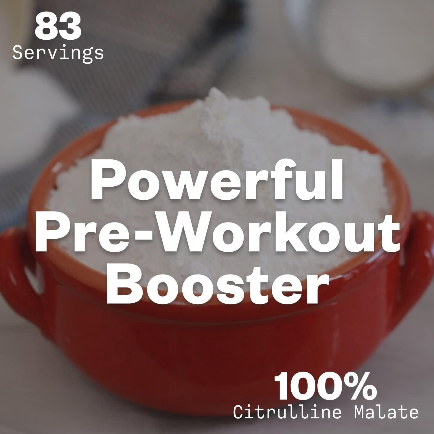 Purisure L-Citrulina Malato 250g - Suplemento Pre-Entrenamiento