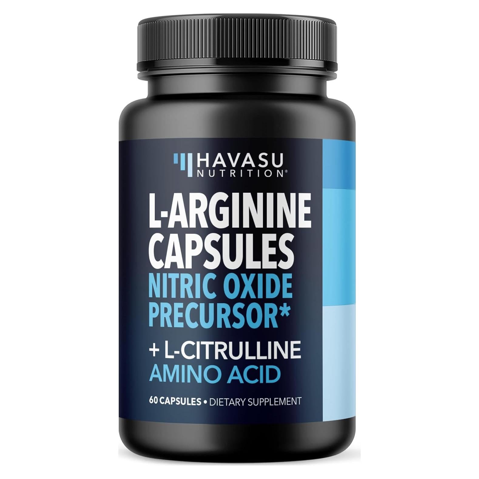 Cápsulas de L-Arginina 1000 mg con L-Citrulina - 60 Unidades