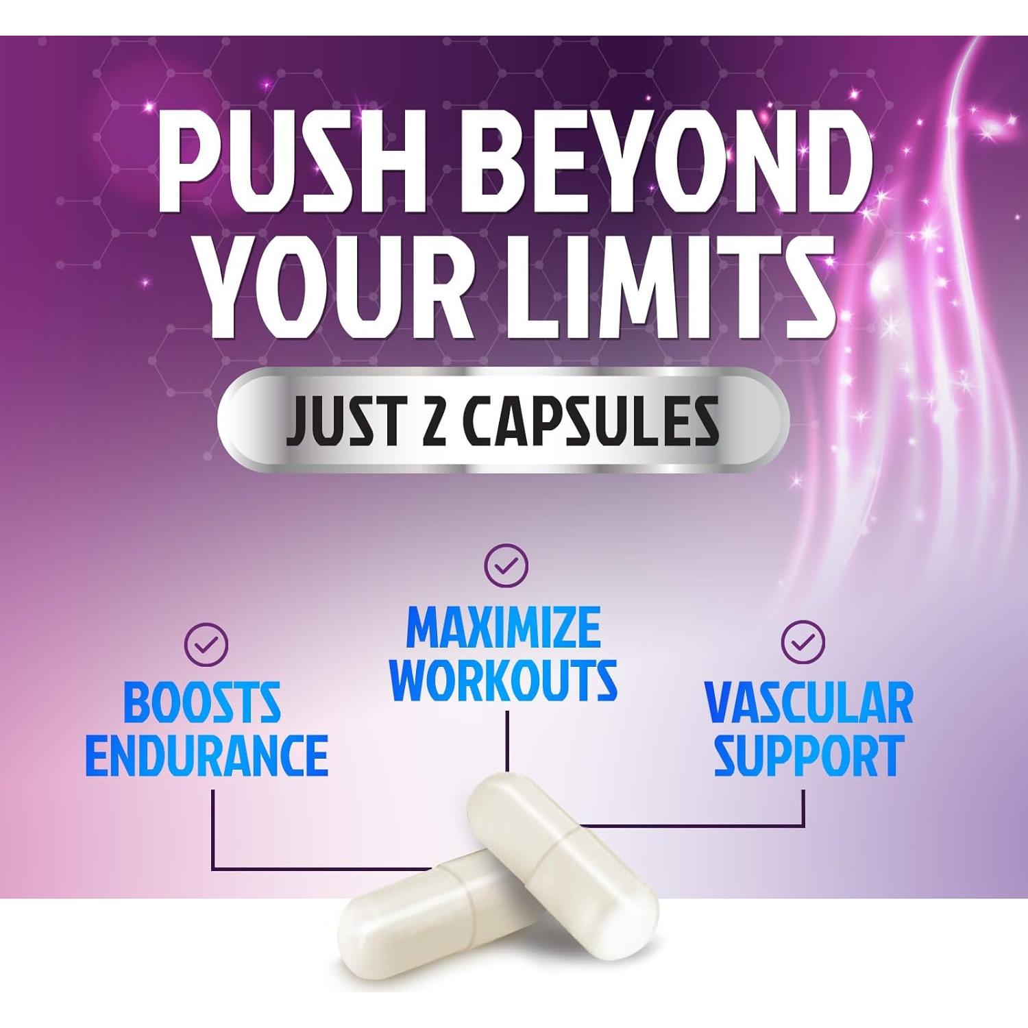 Suplemento L-Arginina 1000mg Nature's Peak - 60 Cápsulas