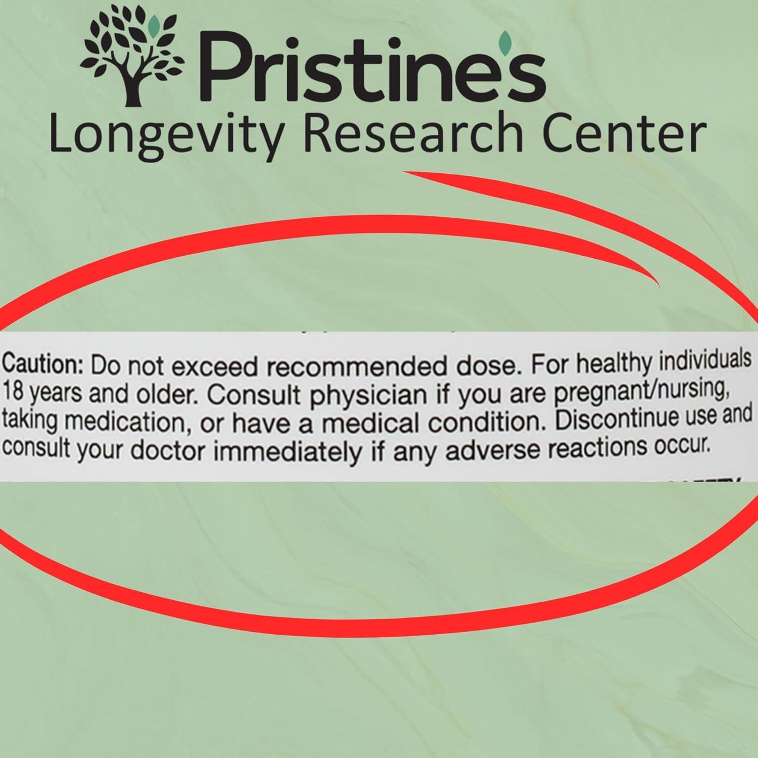 Cápsulas de Creatina Monohidratada PRISTINE 3000mg - 75 Días