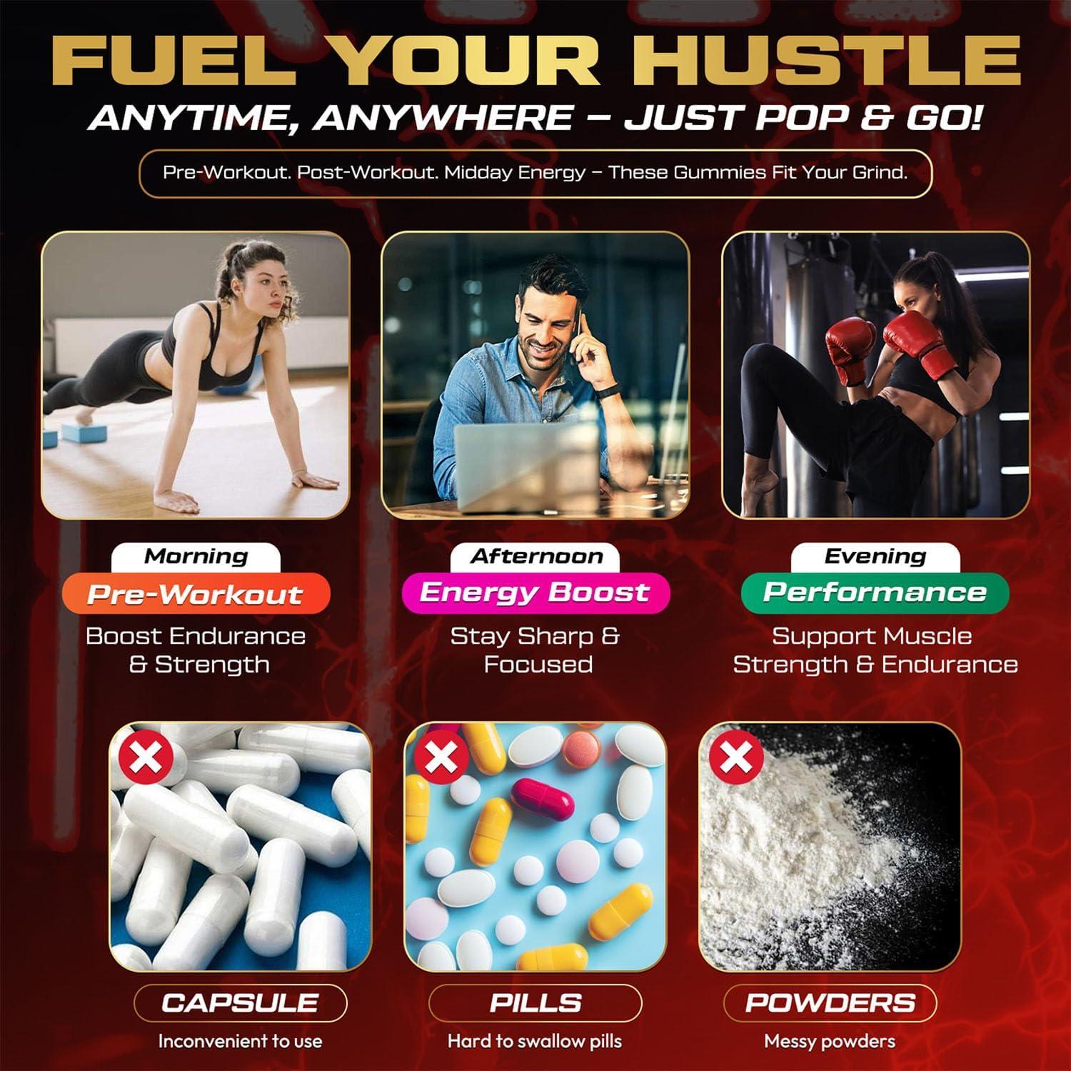 Gomitas de Creatina Monohidratada Kukaly 9000mg 120pcs Veganas