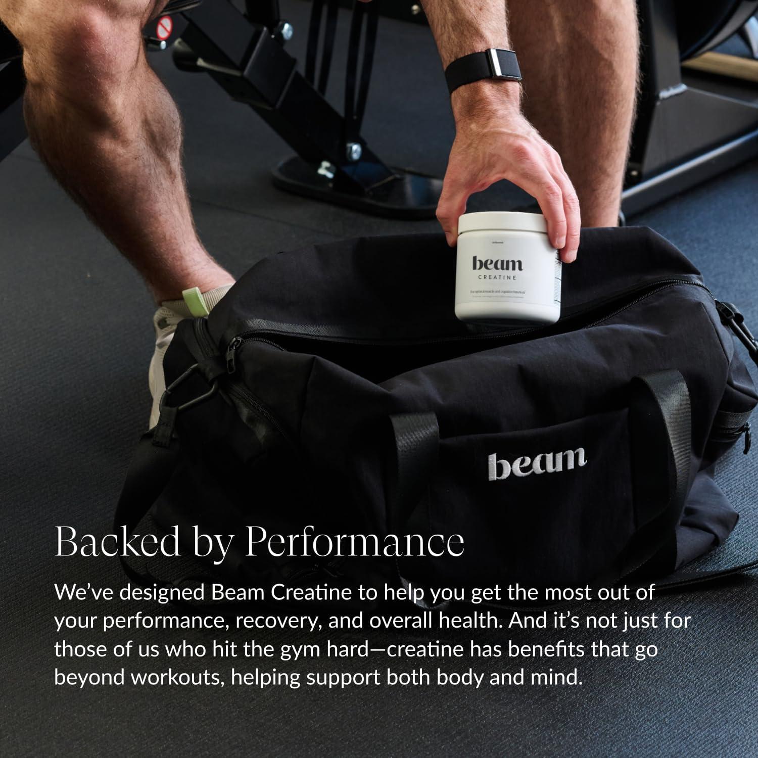 Polvo de Creatina Beam 150g Micronizada Sin Sabor - Suplemento Deportivo