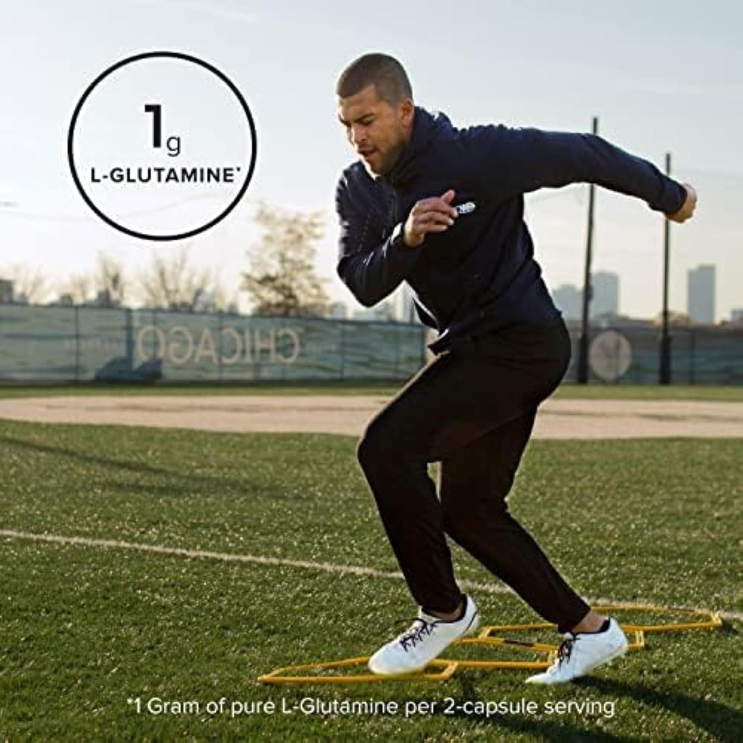 Optimum Nutrition L-Glutamina 1000mg Cápsulas 120 Conteo