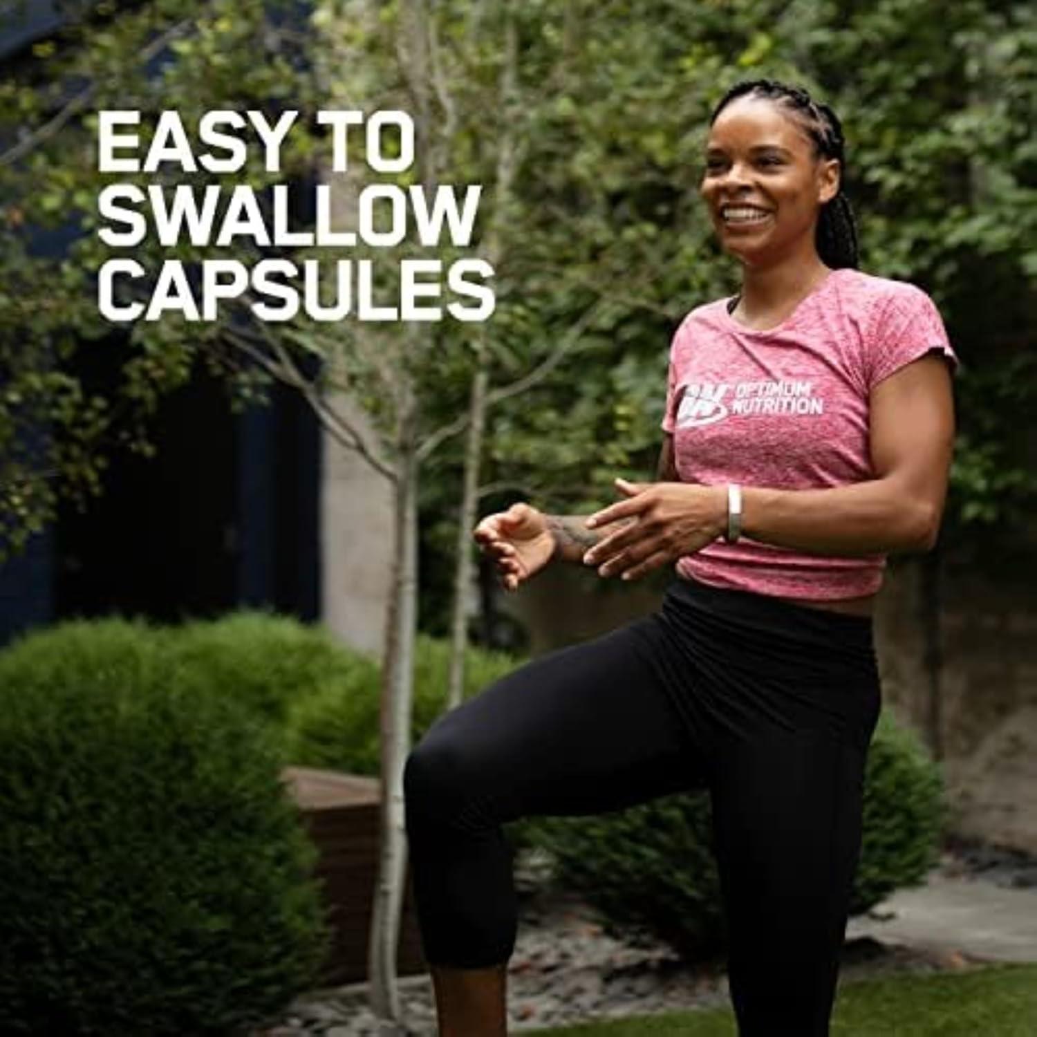 Optimum Nutrition L-Glutamina 1000mg Cápsulas 120 Conteo