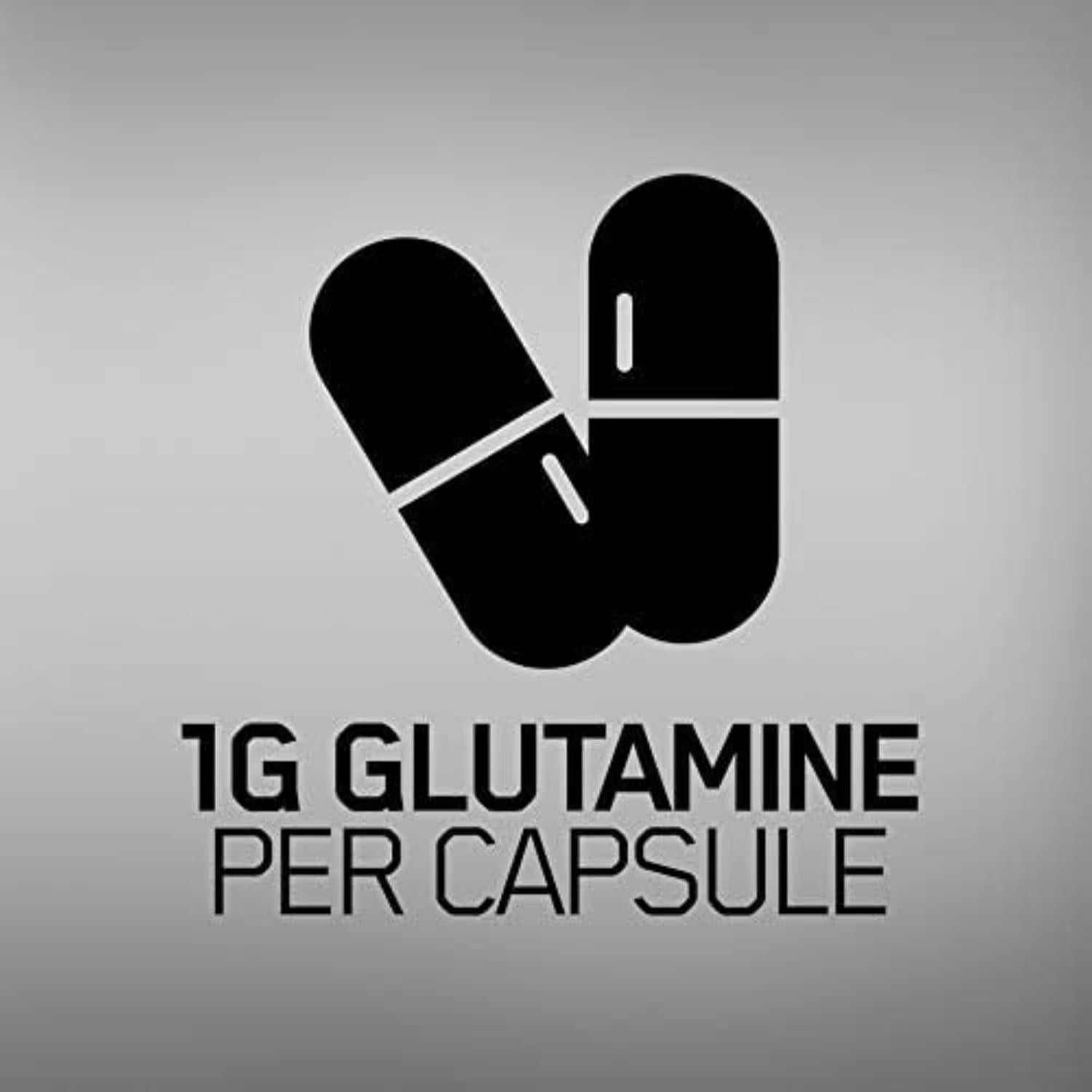 Optimum Nutrition L-Glutamina 1000mg Cápsulas 120 Conteo