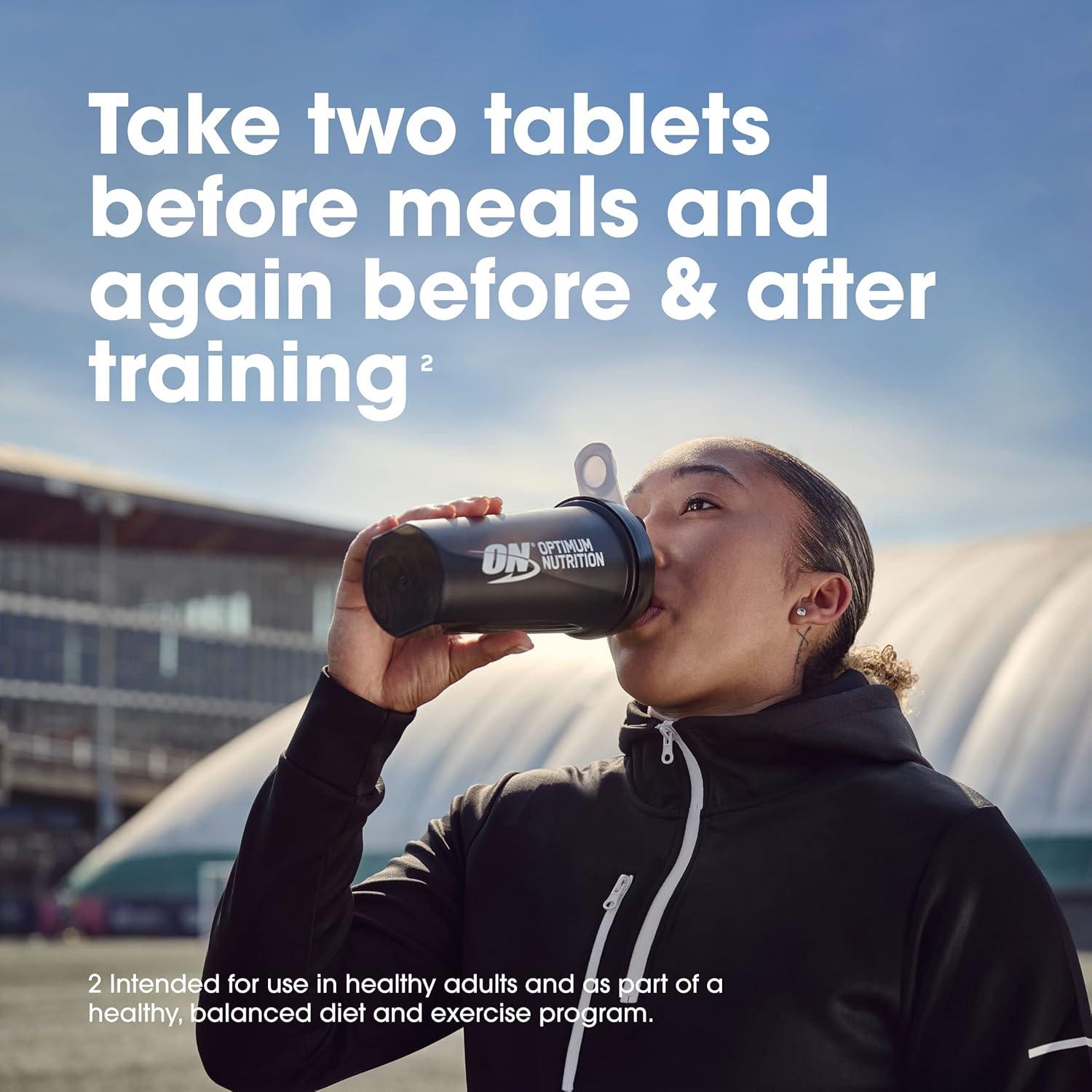 Cápsulas BCAA 1000mg Optimum Nutrition, 400 Cápsulas