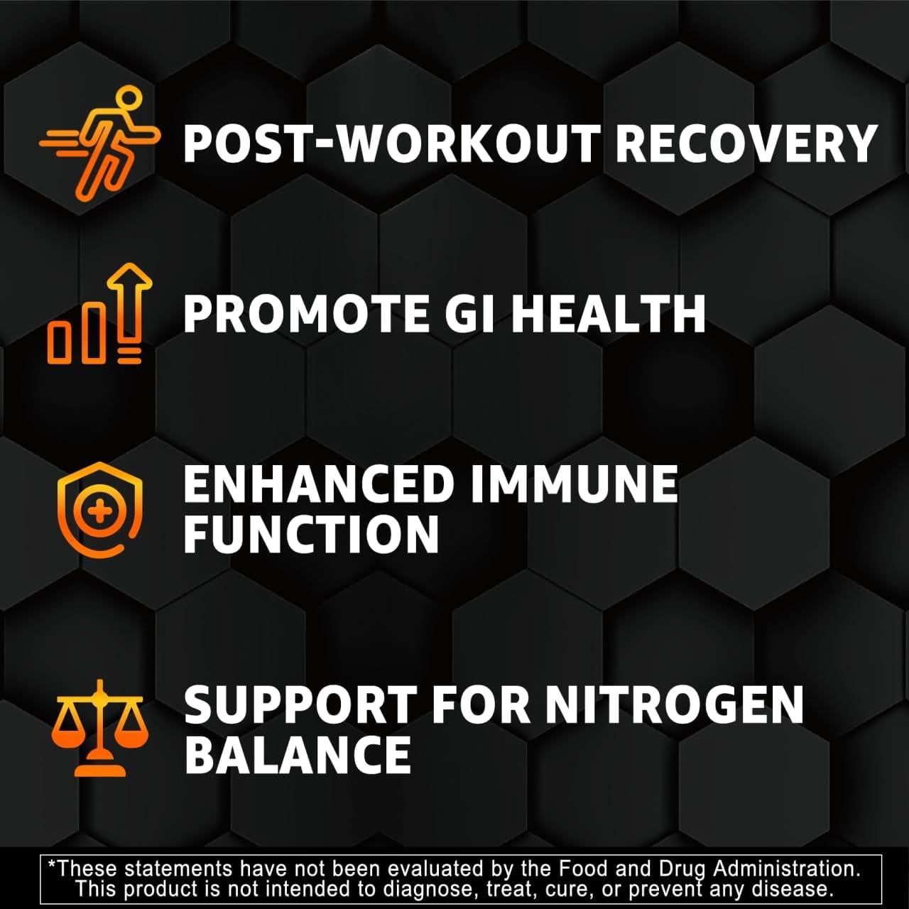 Gomitas L-Glutamina 1000mg Veganas Nextdia 120 Unidades