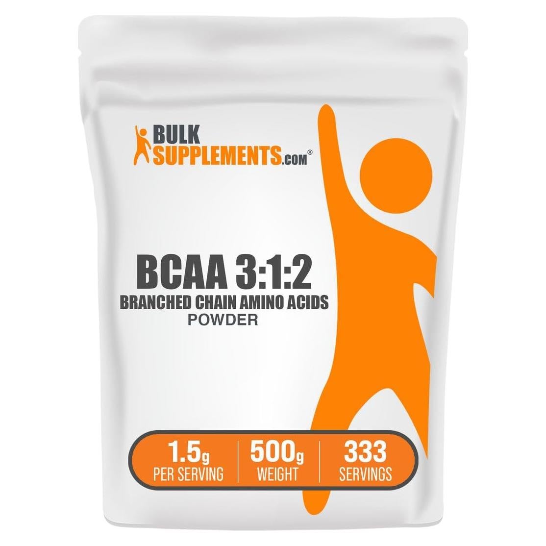 BCAA 3:1:2 BulkSupplements.com - Aminoácidos en Polvo 500g