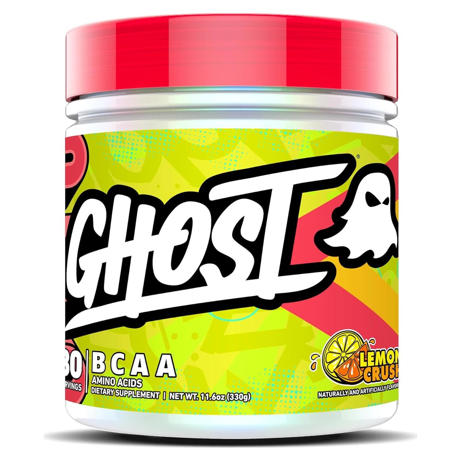 GHOST BCAA Aplasta Limón - 30 Porciones - 7g Aminoácidos