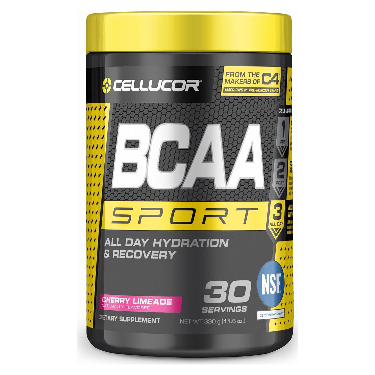 BCAA Sport Cellucor, Bebida en polvo 30 porciones Lima Cereza