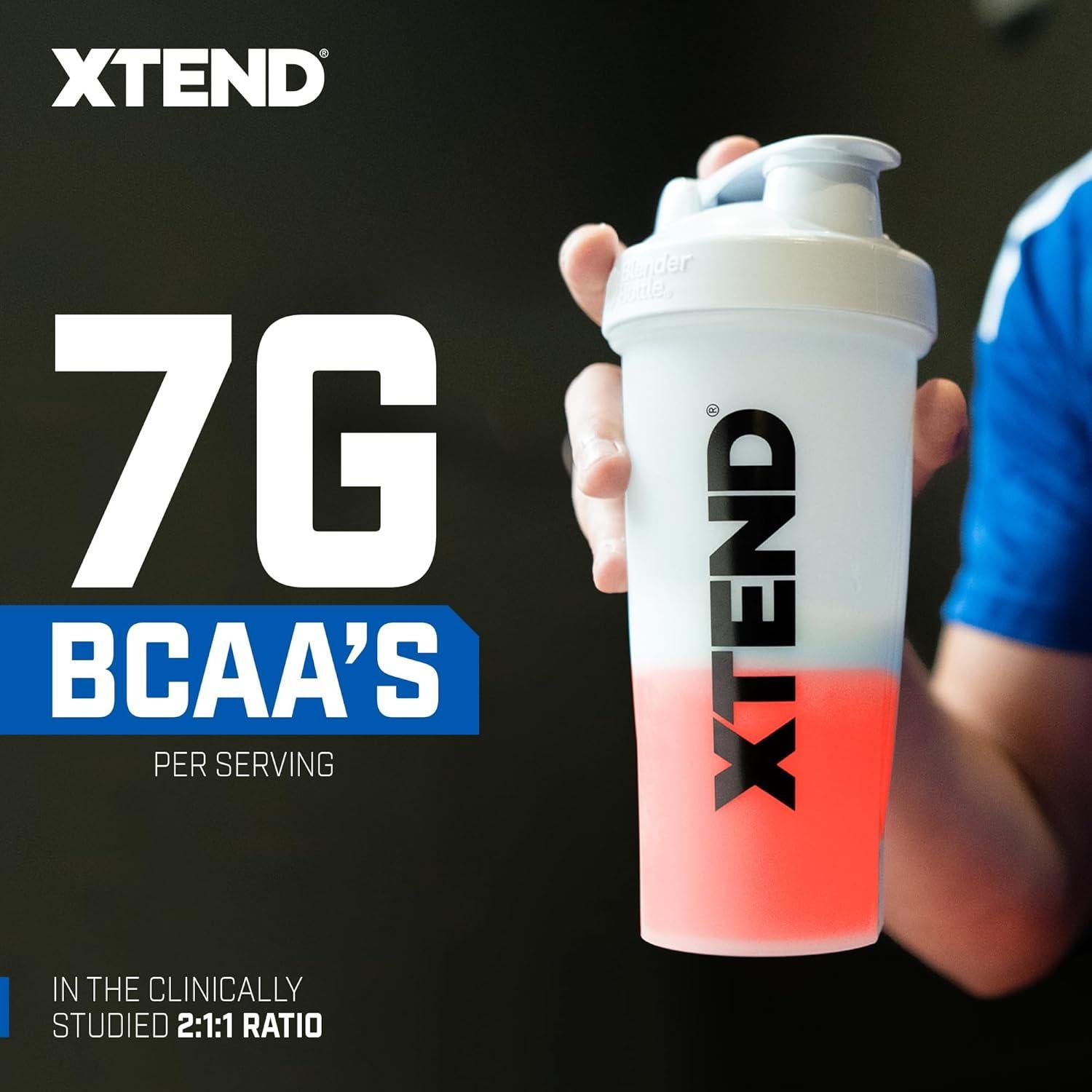XTEND Sport BCAA Polvo 340g Sabor Fresa Kiwi Splash - Aminoácidos y Electrolitos