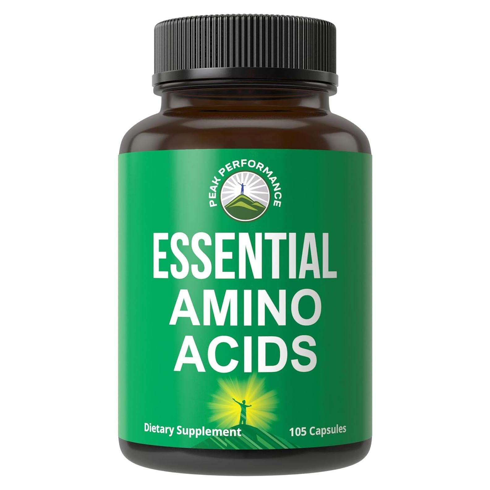 Suplemento de 9 Ácidos Amino Esenciales Peak Performance 132g