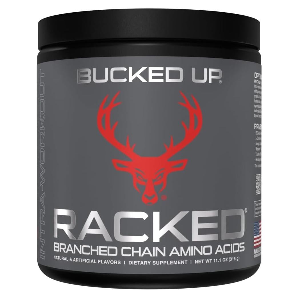 BCAA Racked Bucked Up 288.9g - Aminoácidos para Recuperación