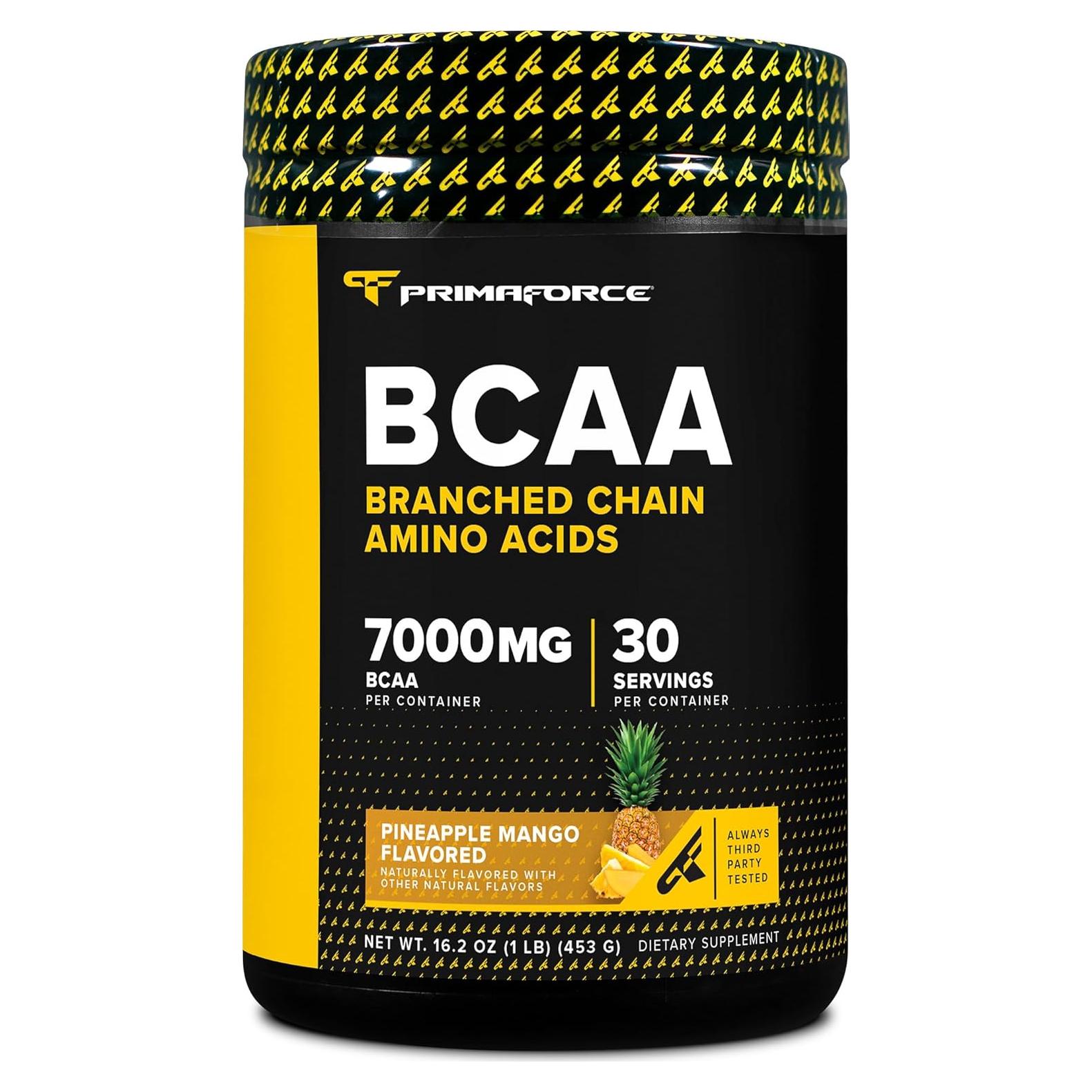 Polvo de BCAA Primaforce Piña Mango 7000MG 30 Porciones