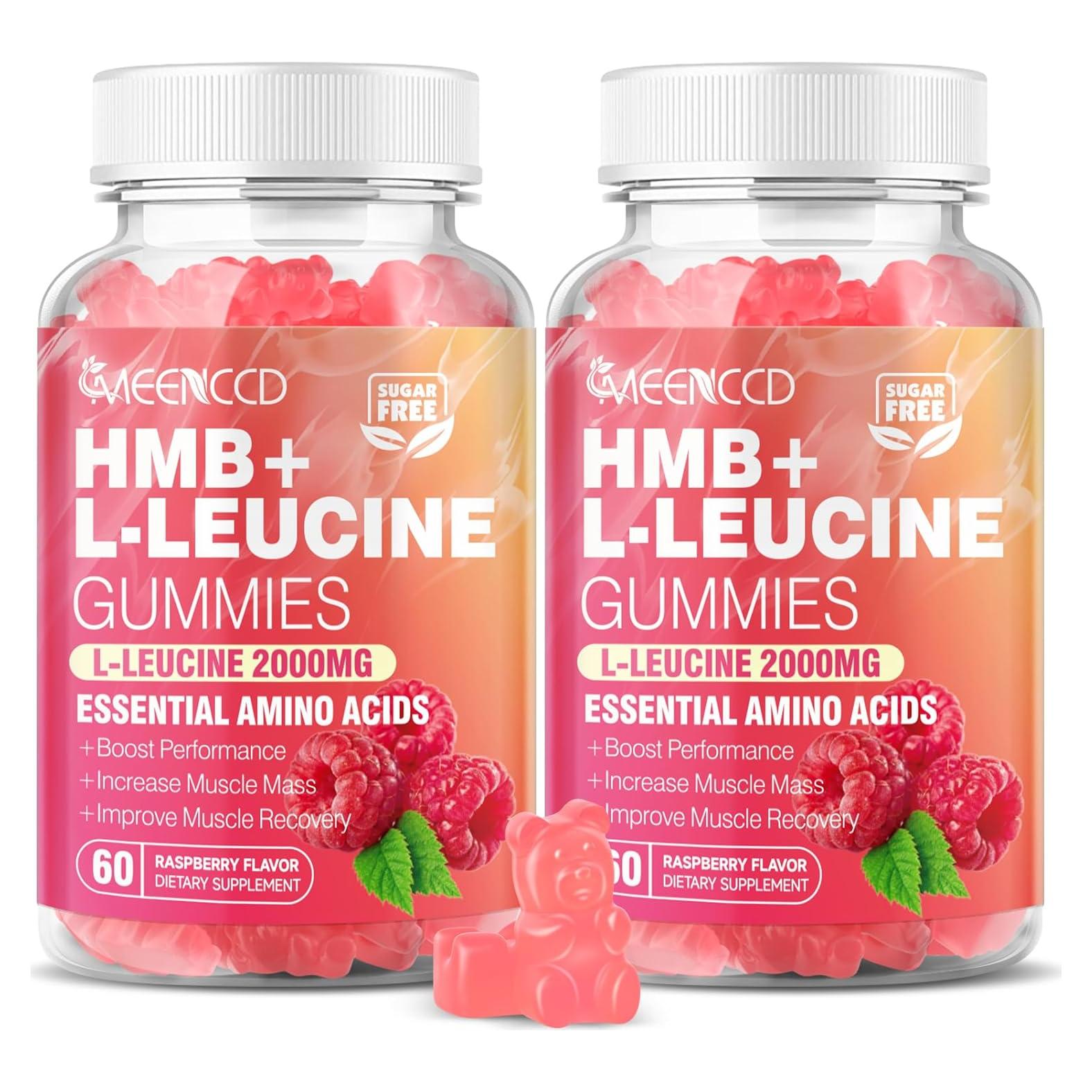 Gomitas de HMB y L-Leucina MEENCCD 3000mg 120 unidades