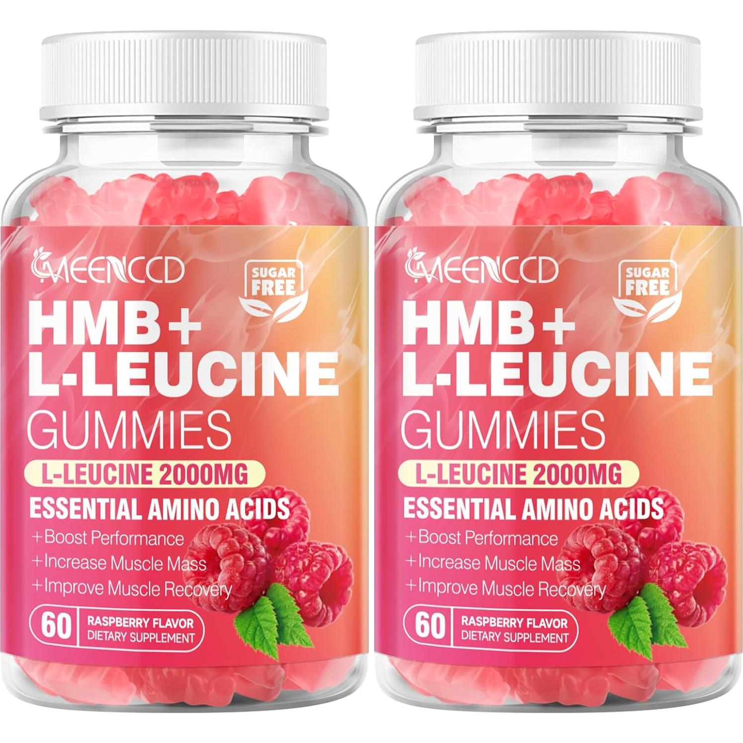 Gomitas de HMB y L-Leucina MEENCCD 3000mg 120 unidades