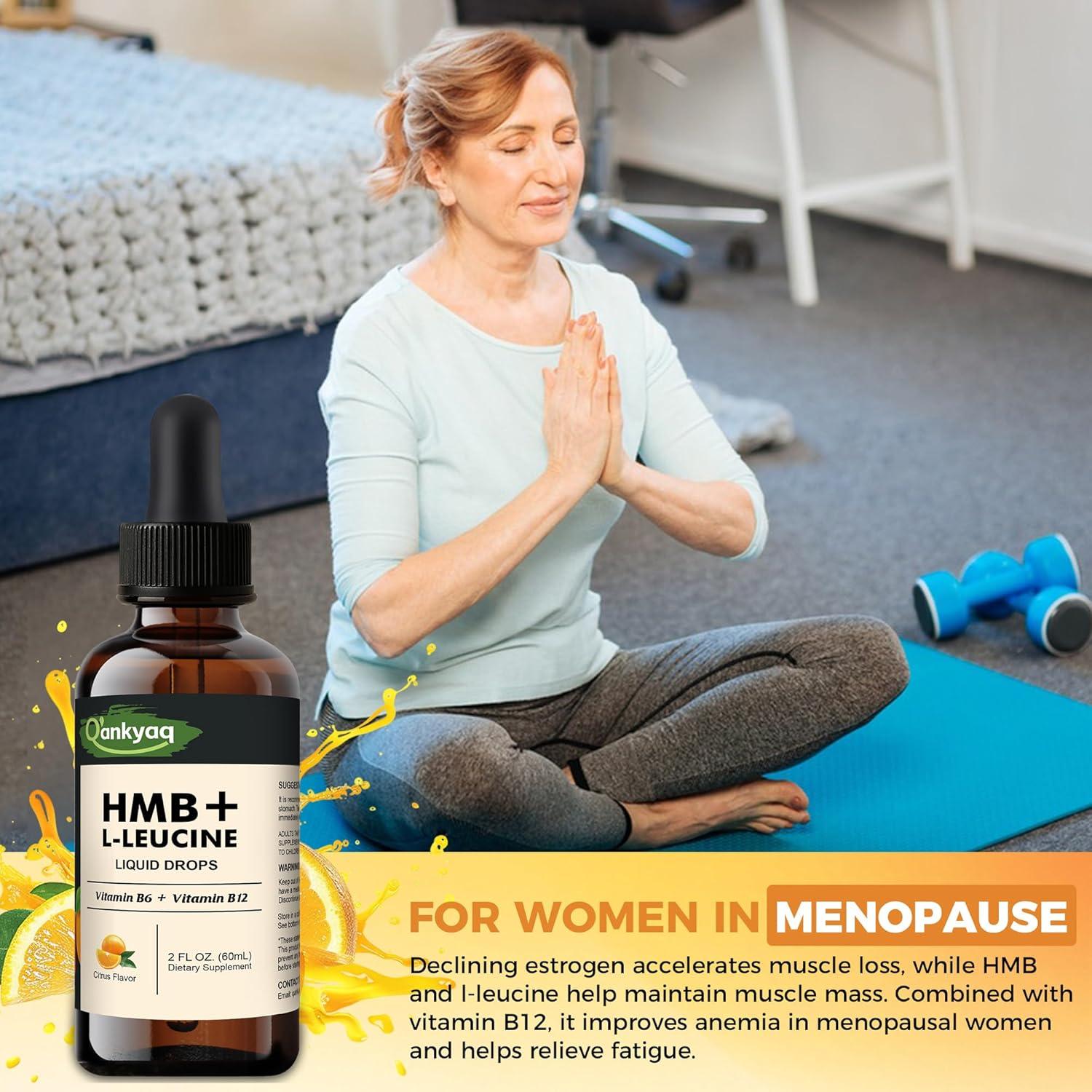 Suplemento Líquido de Leucina HMB Q'ankyaq 59.15 ml Vegano