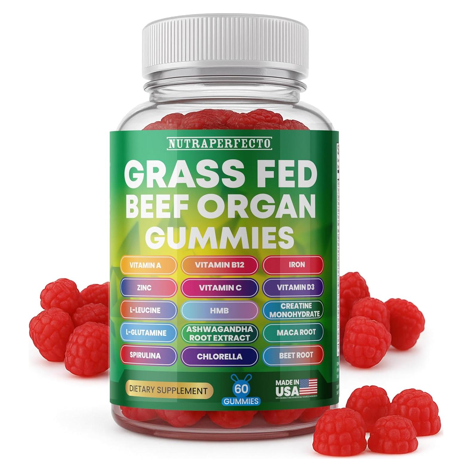 Gomitas Suplemento Órganos Res NutraPerfecto 40g Sin Azúcar