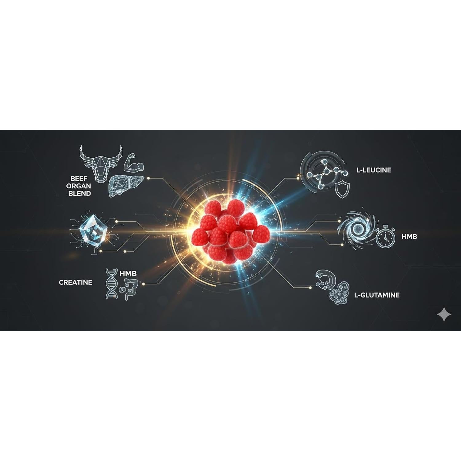 Gomitas Suplemento Órganos Res NutraPerfecto 40g Sin Azúcar