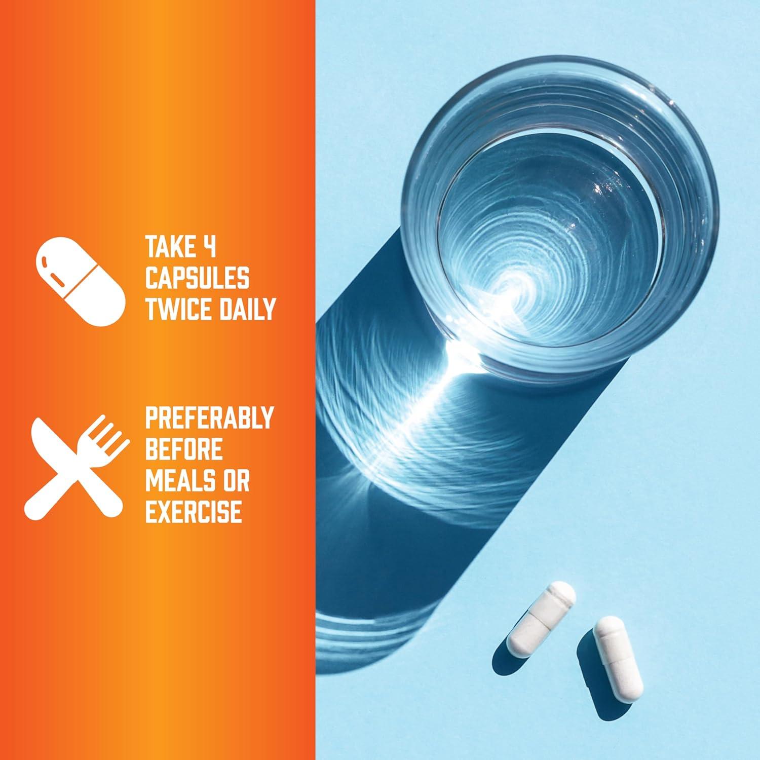 Aminoácidos de Cadena Ramificada NOW 120 Cápsulas Veganas