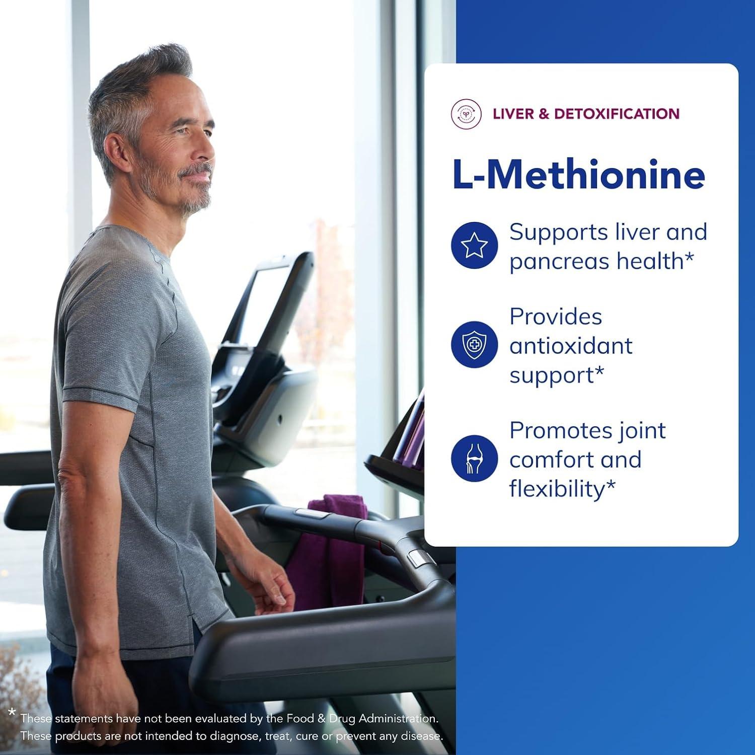 Suplemento L-Metionina Pure Encapsulations 60 Cápsulas