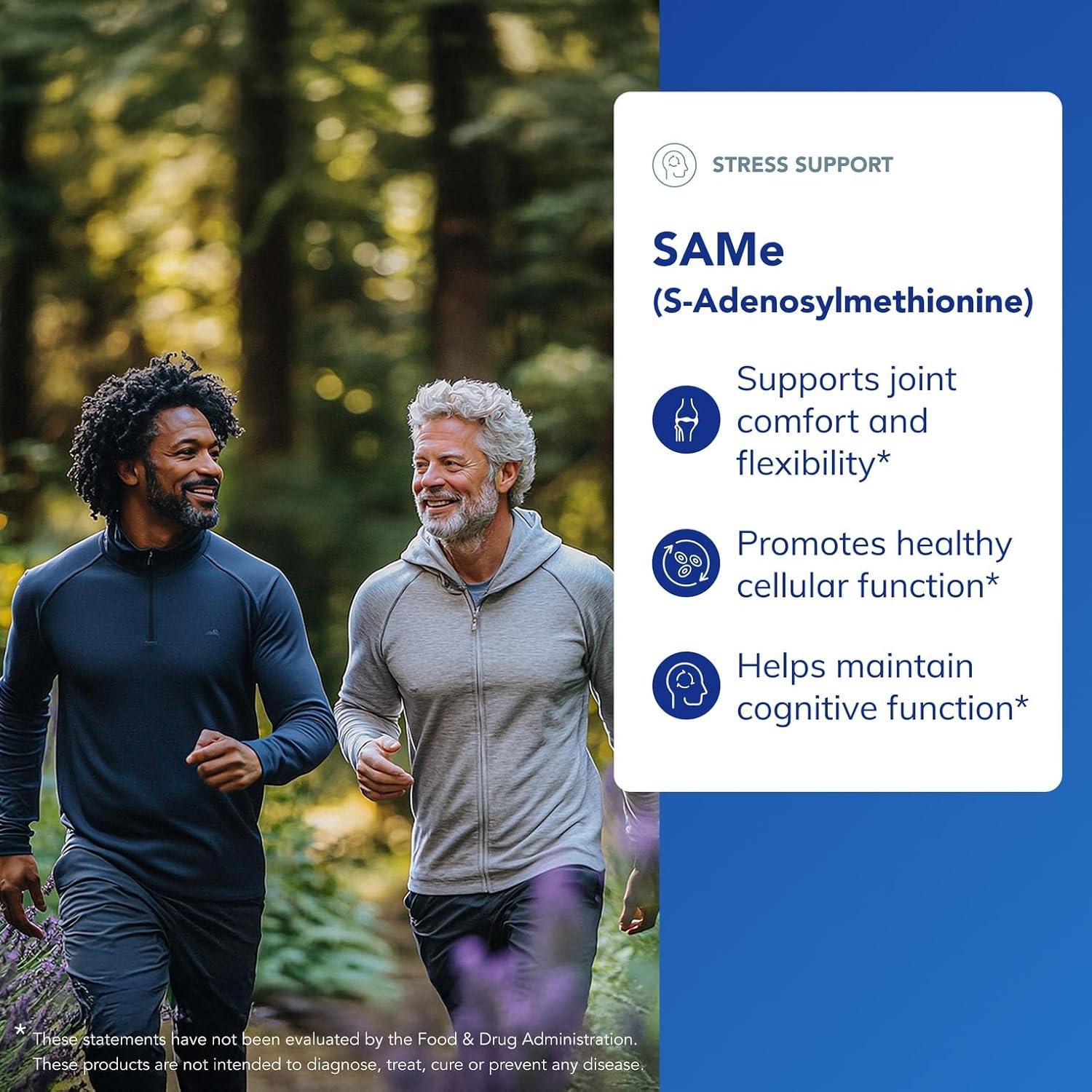 Suplemento SAMe Pure Encapsulations 180 Cápsulas - Salud Articular