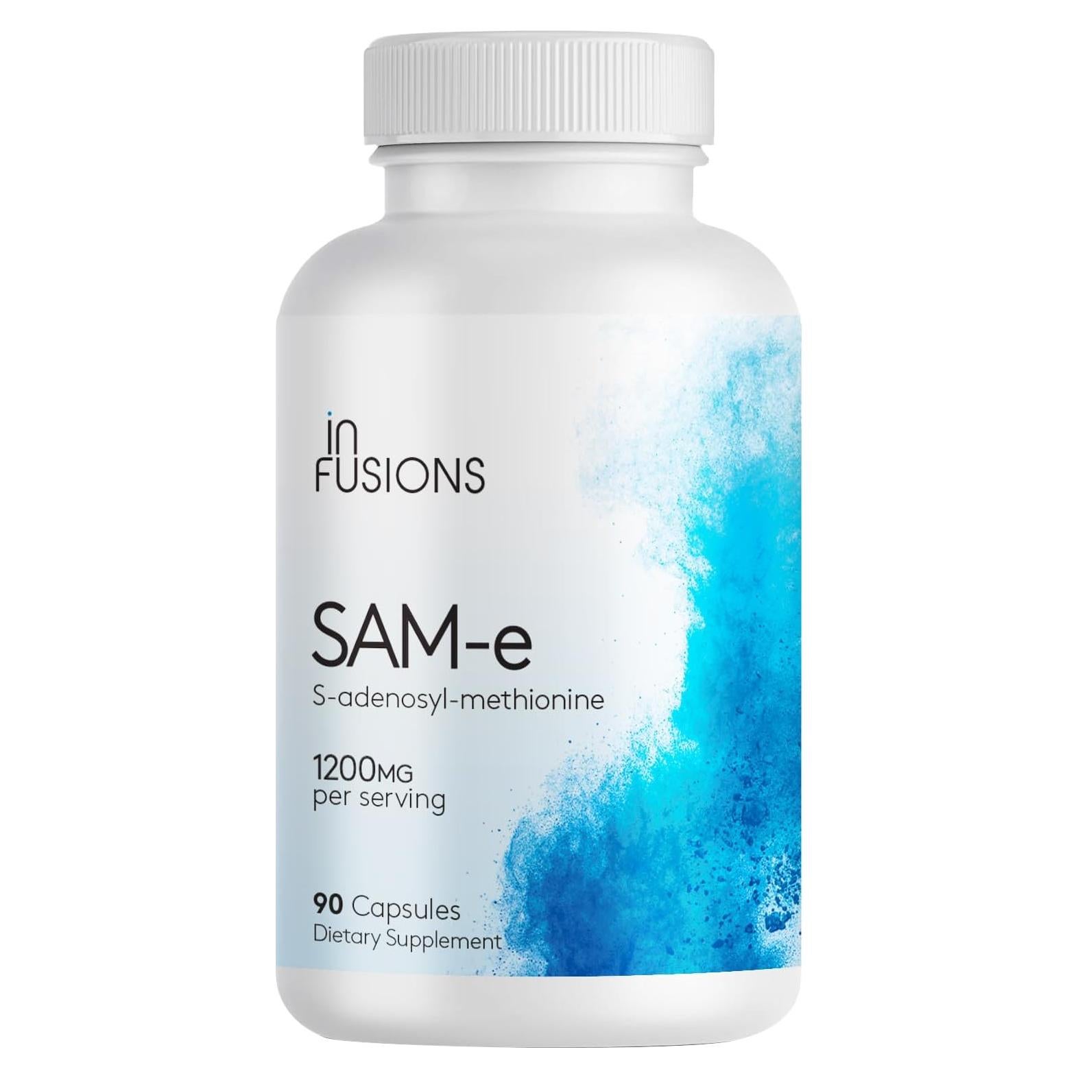 Infusiones SAM-e Puro 1200mg 90 Cápsulas Vegetales