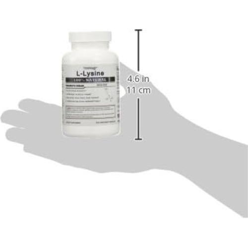 Cápsulas de L-Lisina 500 mg Superior Labs - Apoya Inmunidad y Masa Muscular