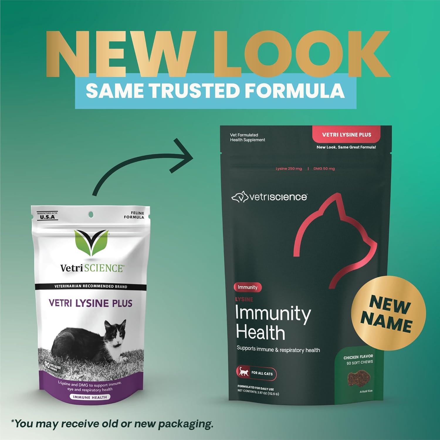 Suplemento Inmunológico para Gatos VetriScience Lisina 90 Masticables